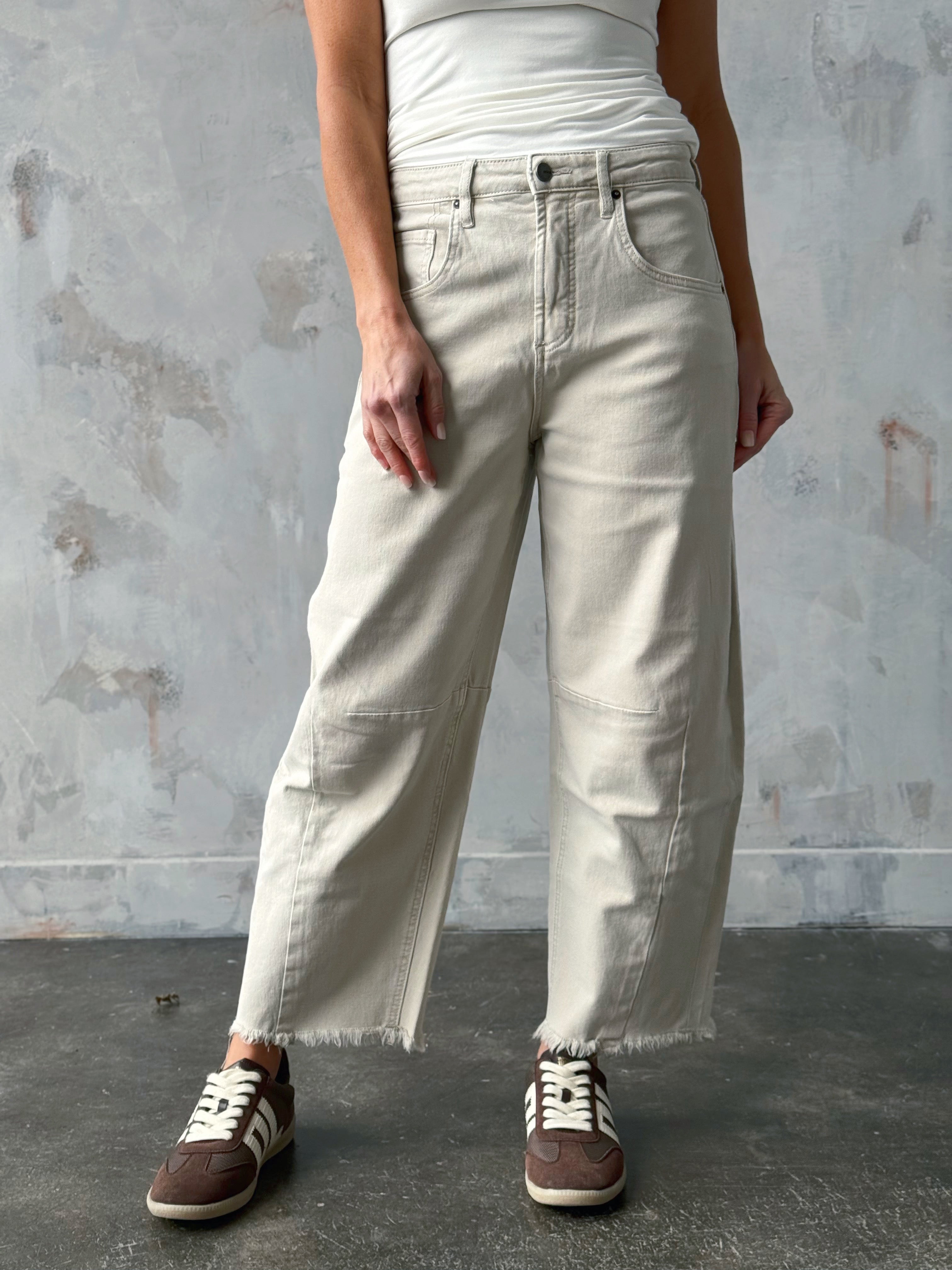 [MICA] Landry Jean - DRIED ROSEMARY - willows clothing BARREL JEAN