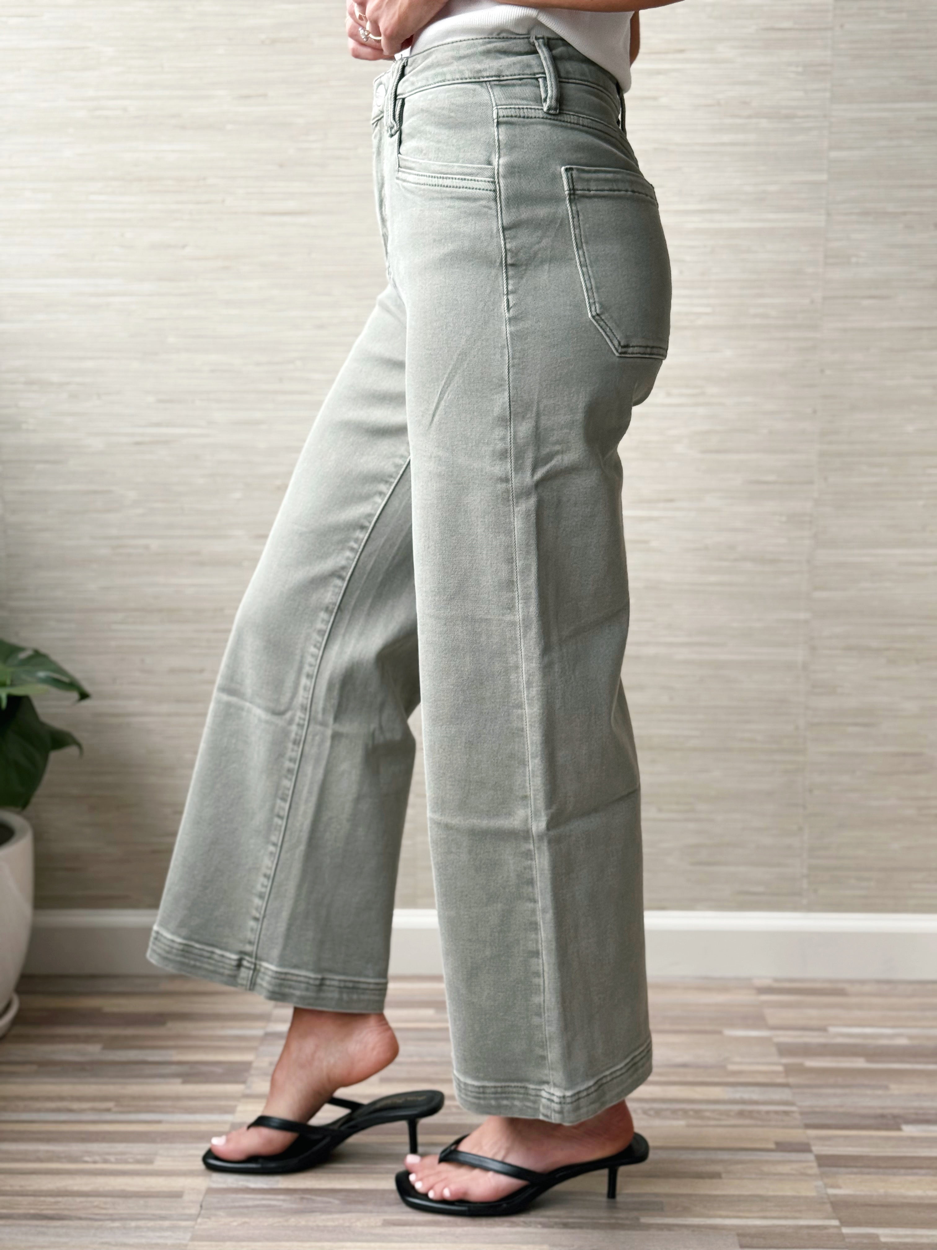 [MICA] Leroy Jean - SUMMER GREEN - willows clothing ANKLE
