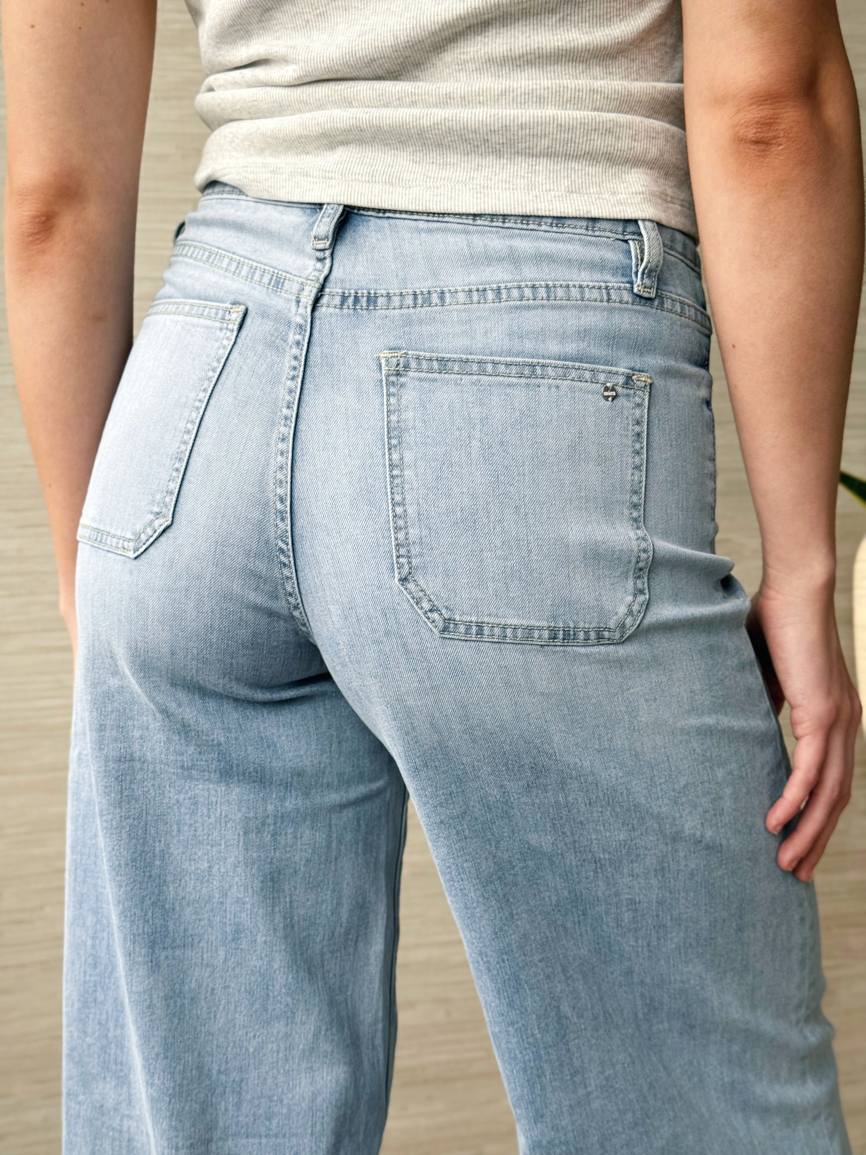 [MICA] Reggie Jean - LINK WATER - willows clothing WIDE LEG
