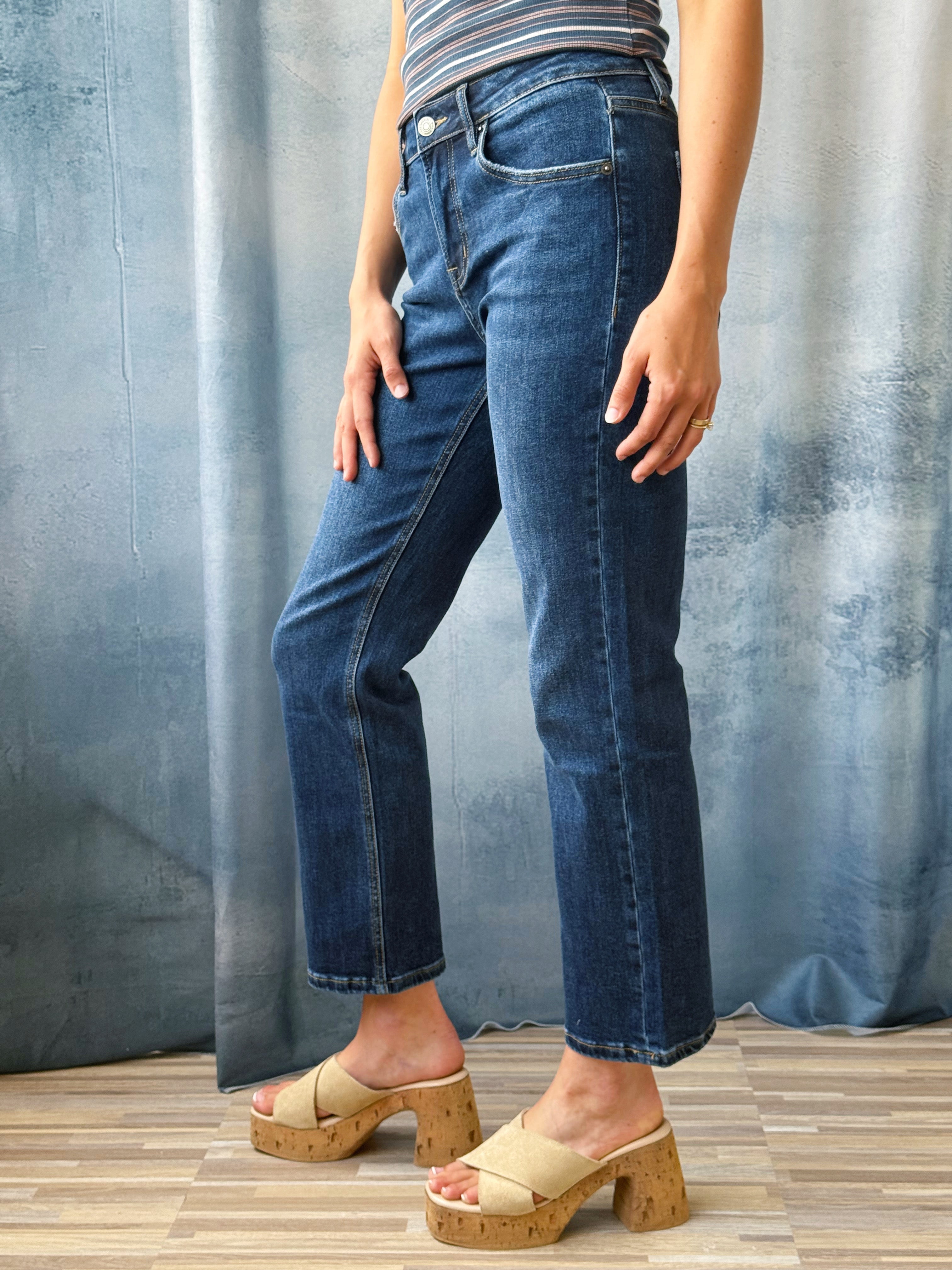 [MICA] Ricki Jean - DARK BISCAY - willows clothing ANKLE