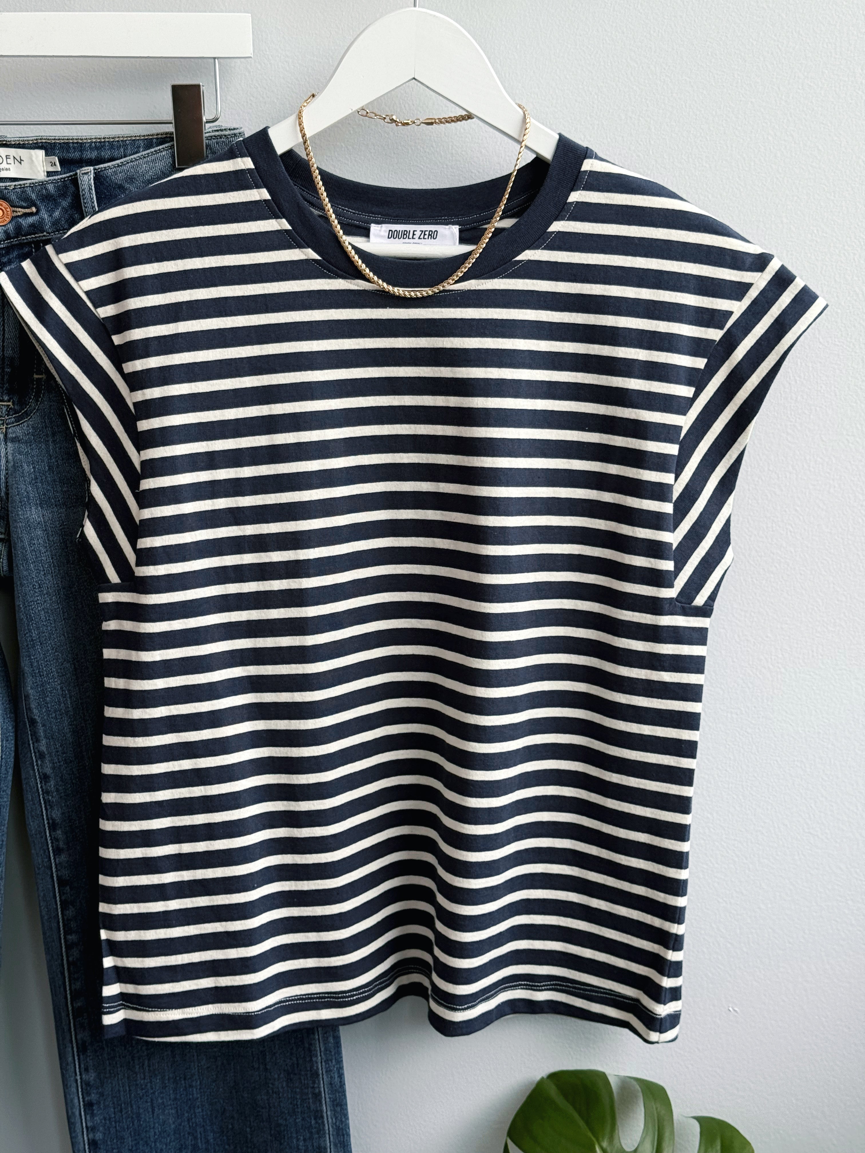 Milly Tee - NAVY - willows clothing S/S SHIRT