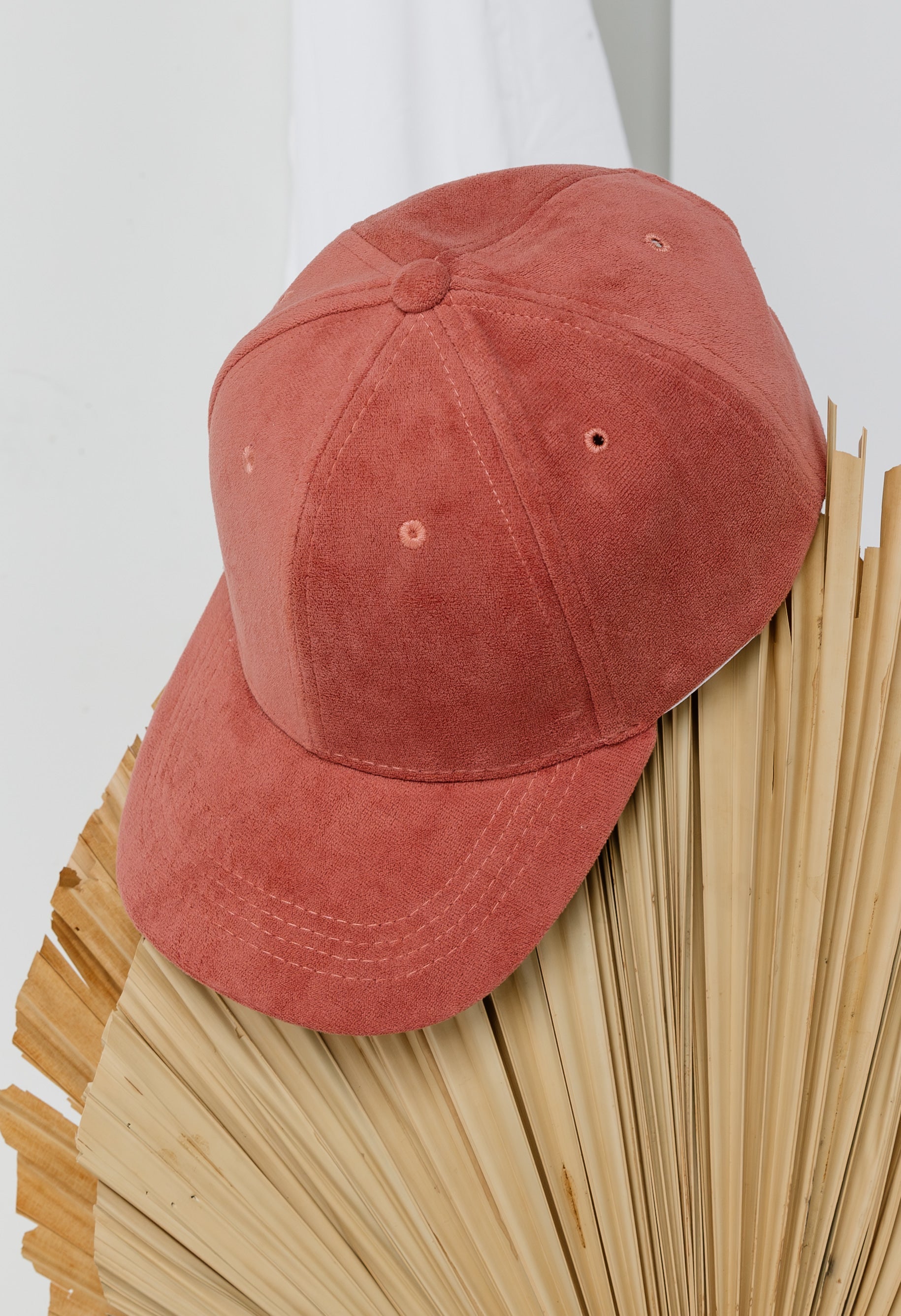 Minimalist Baseball Cap - PINK - willows clothing HAT