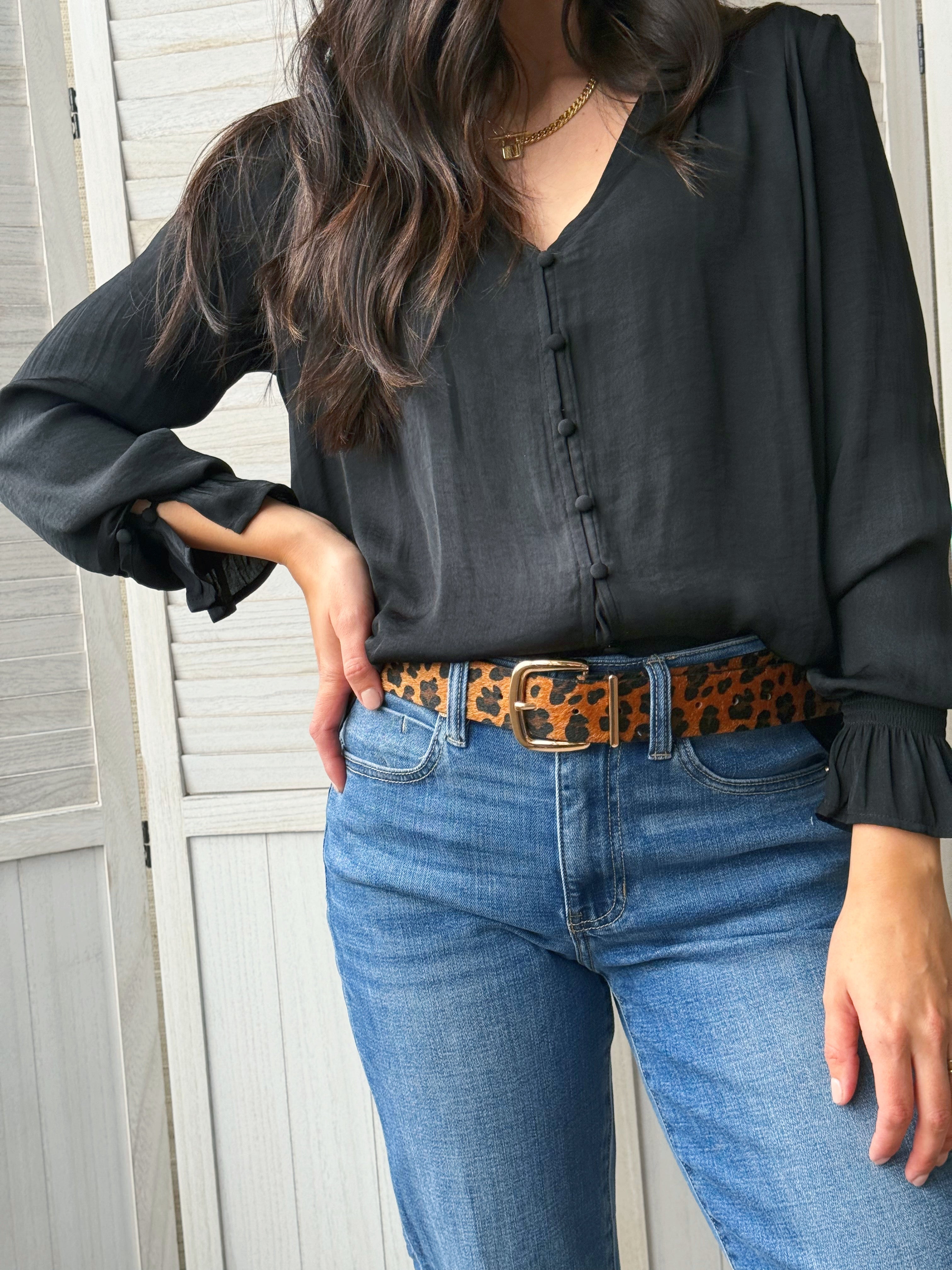 Mirage Belt - LEOPARD - willows clothing Belts