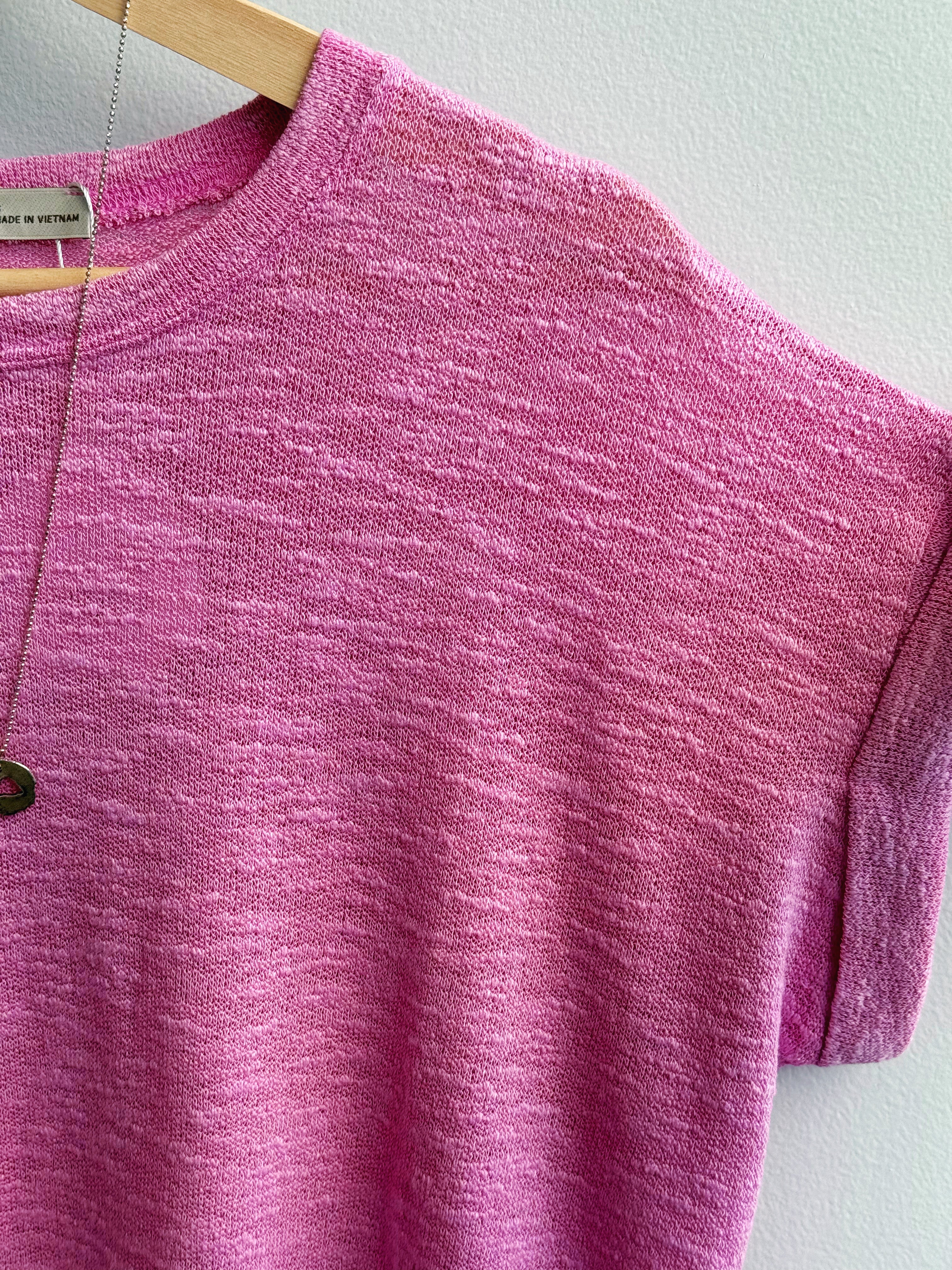 Misty Tee - CANDY PINK - willows clothing S/S SHIRT