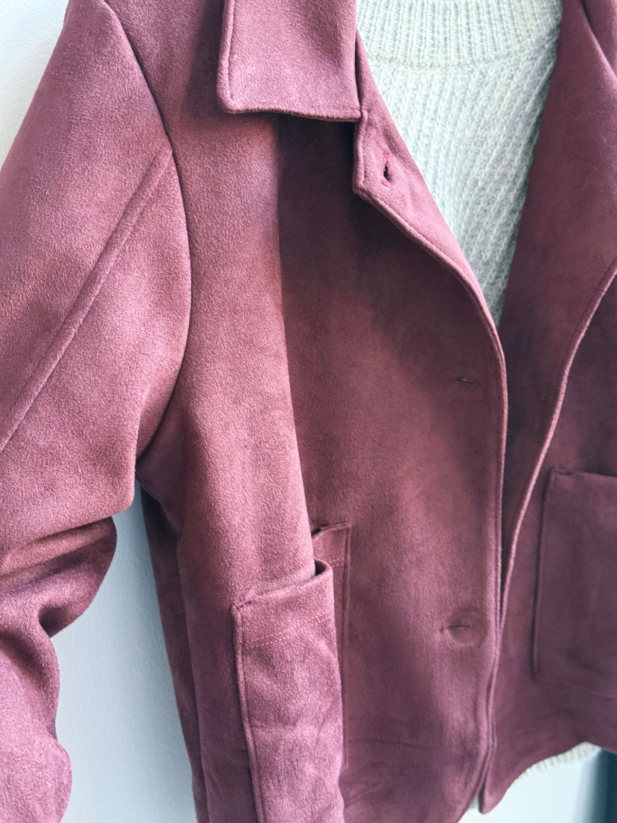 Monroe Jacket - BURGUNDY - willows clothing JACKET
