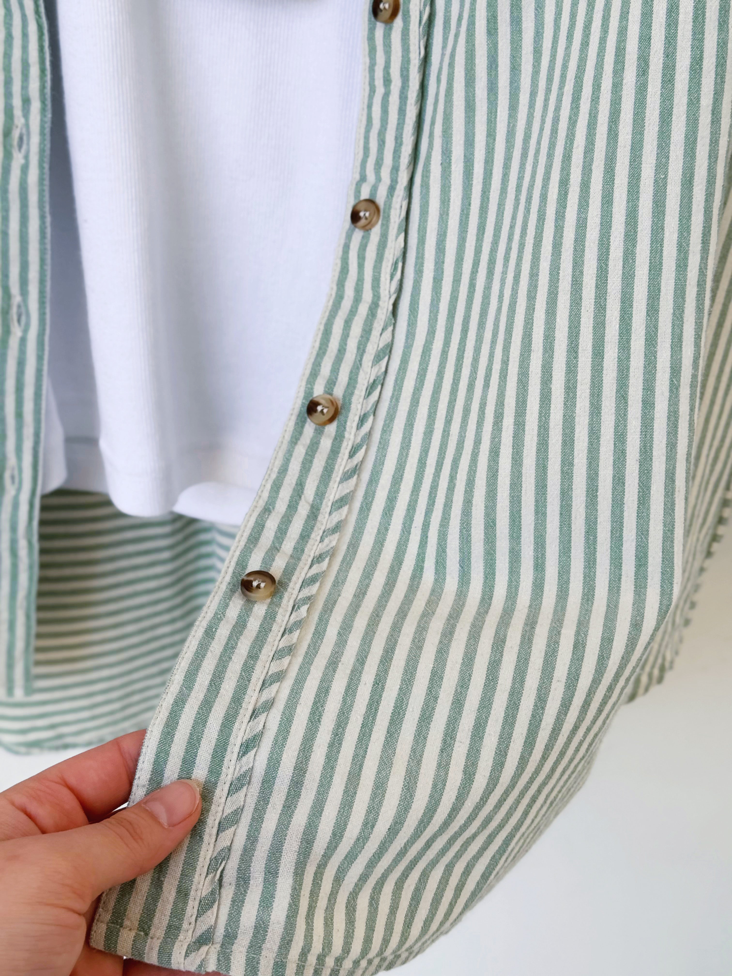 Murron Top - SAGE - willows clothing L/S SHIRT