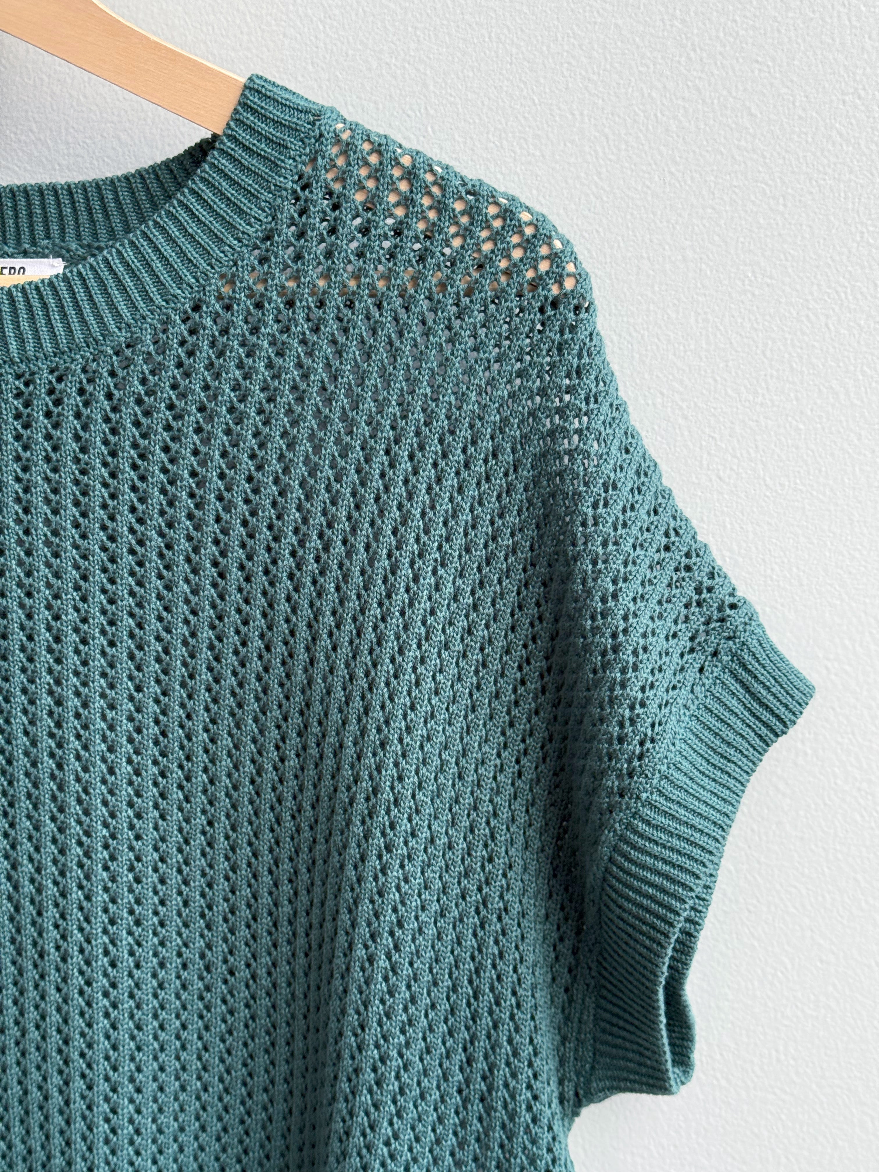 Oasis Sweater - DARK TEAL - willows clothing SWEATER