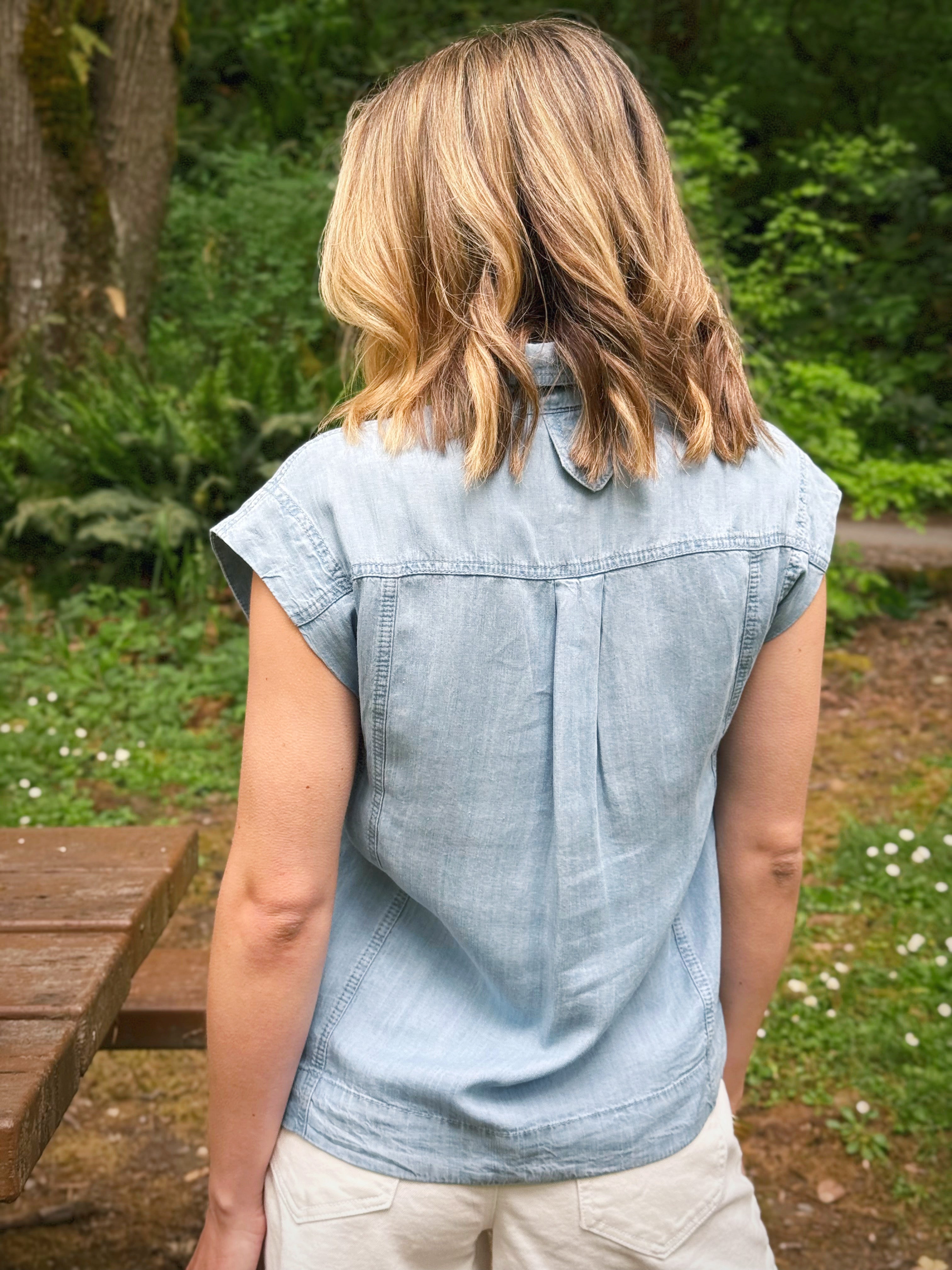 Park Ranger Shirt - LIGHT BLUE - willows clothing S/S SHIRT