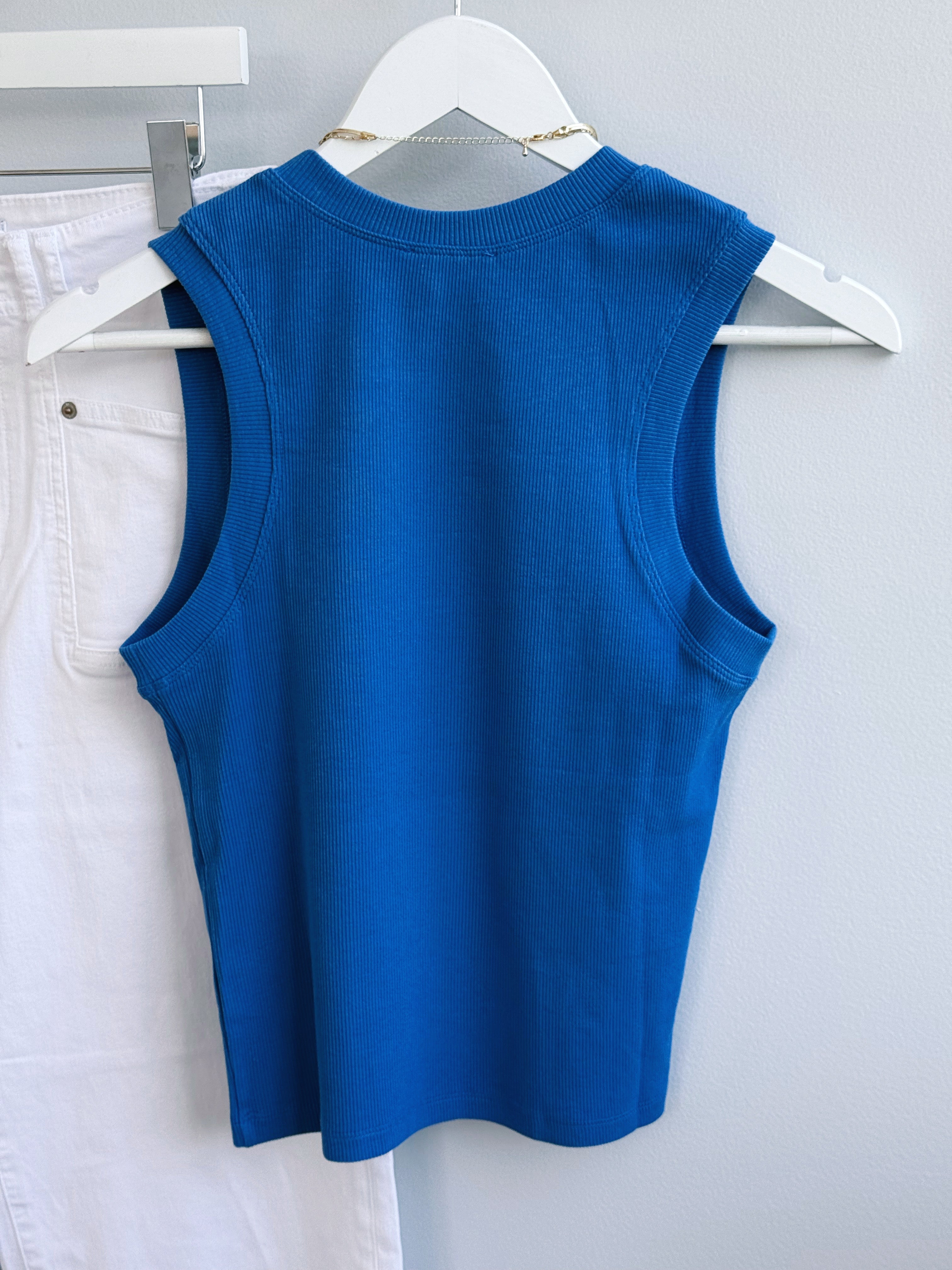 Payton Tank 2.0 - ROYAL - willows clothing TANKS