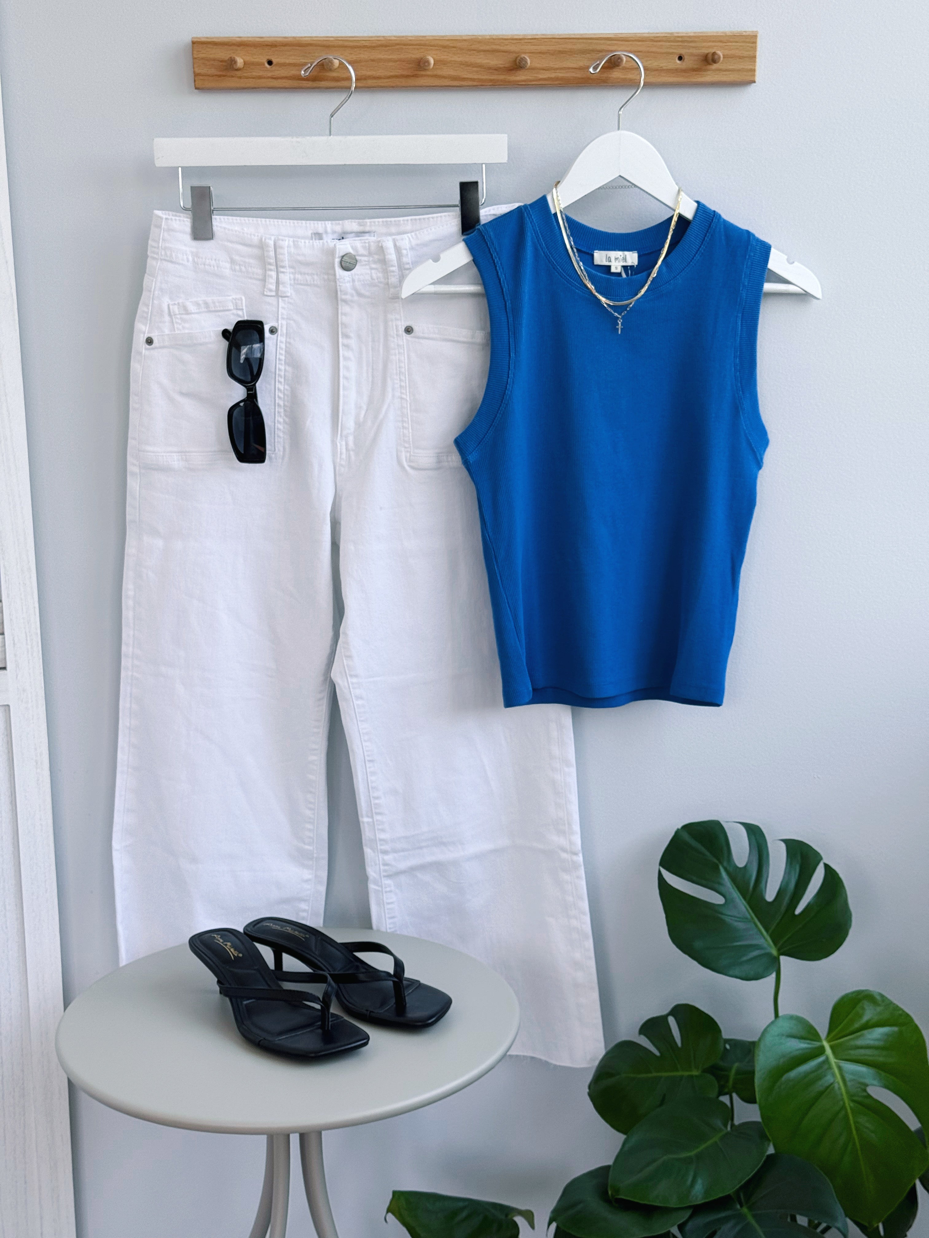 Payton Tank 2.0 - ROYAL - willows clothing TANKS