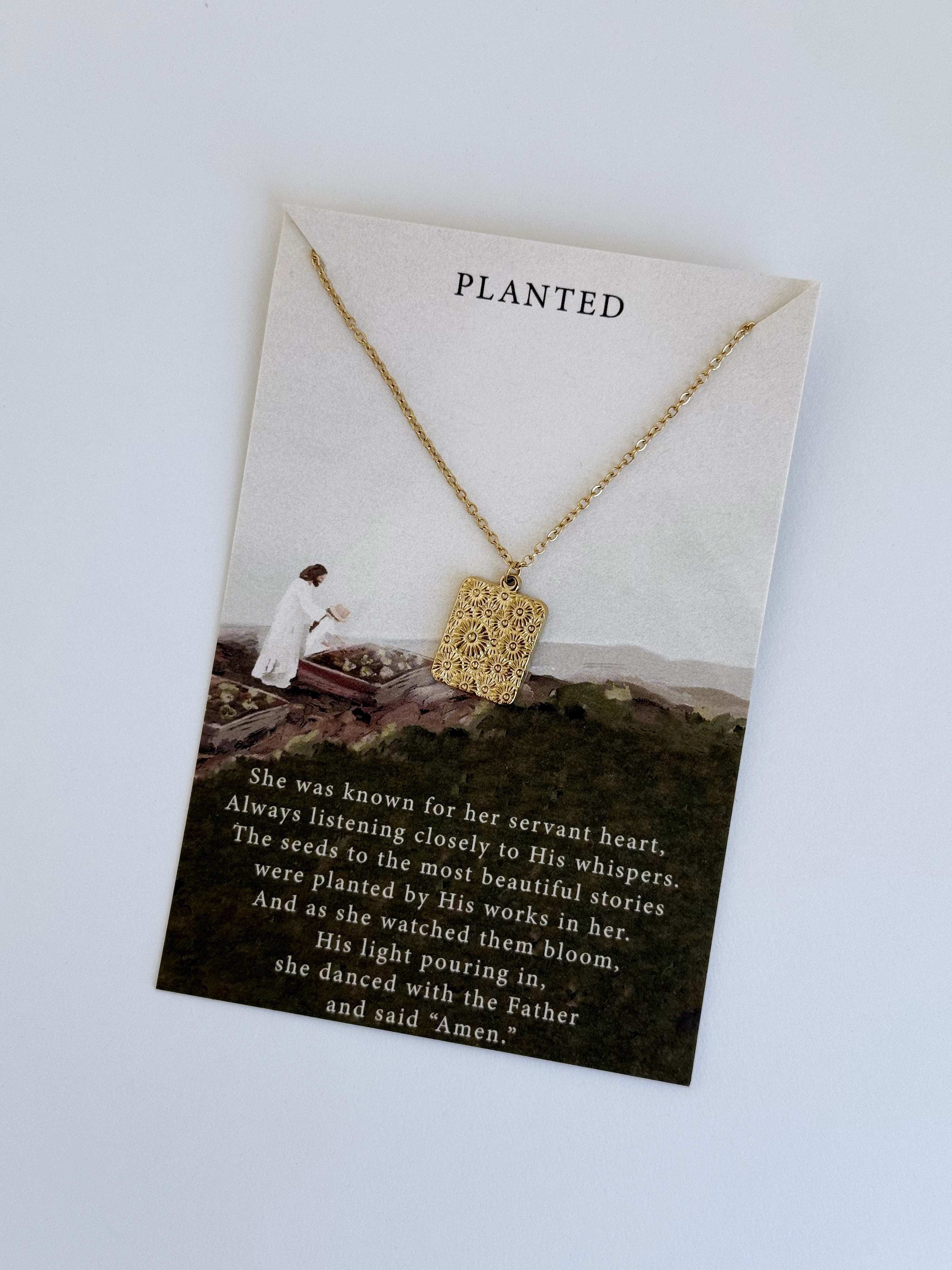 Planted Necklace - willows clothing NECKLACE