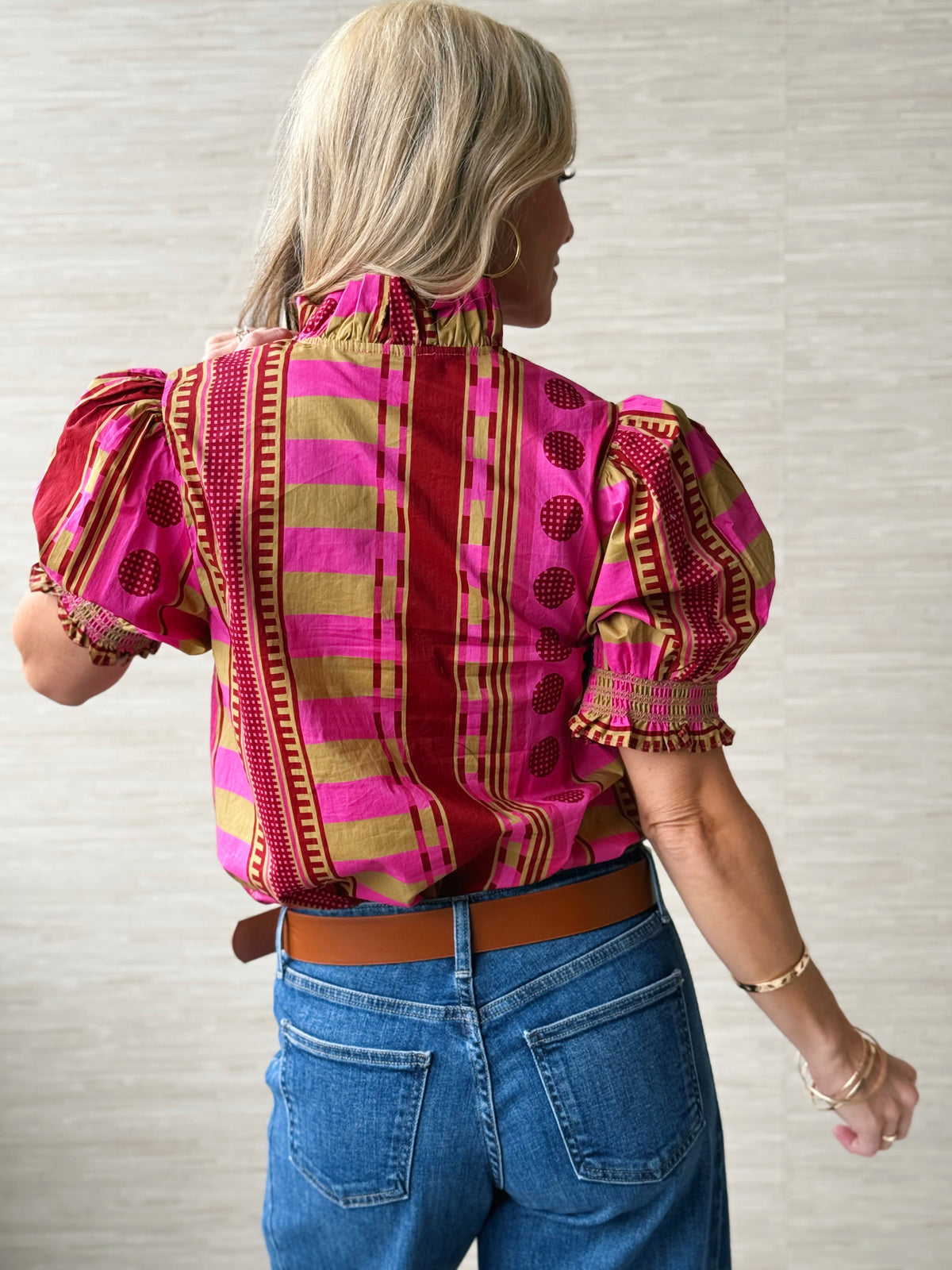Plum Crush Blouse - PLUM - willows clothing BLOUSE