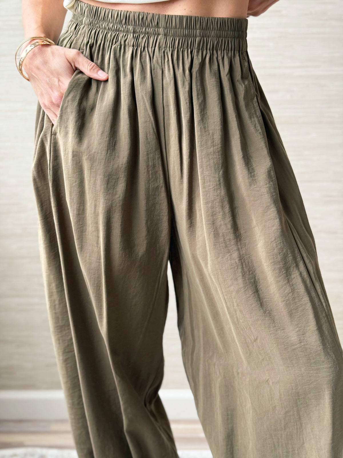 Reese Pants - ARMY - willows clothing PANTS