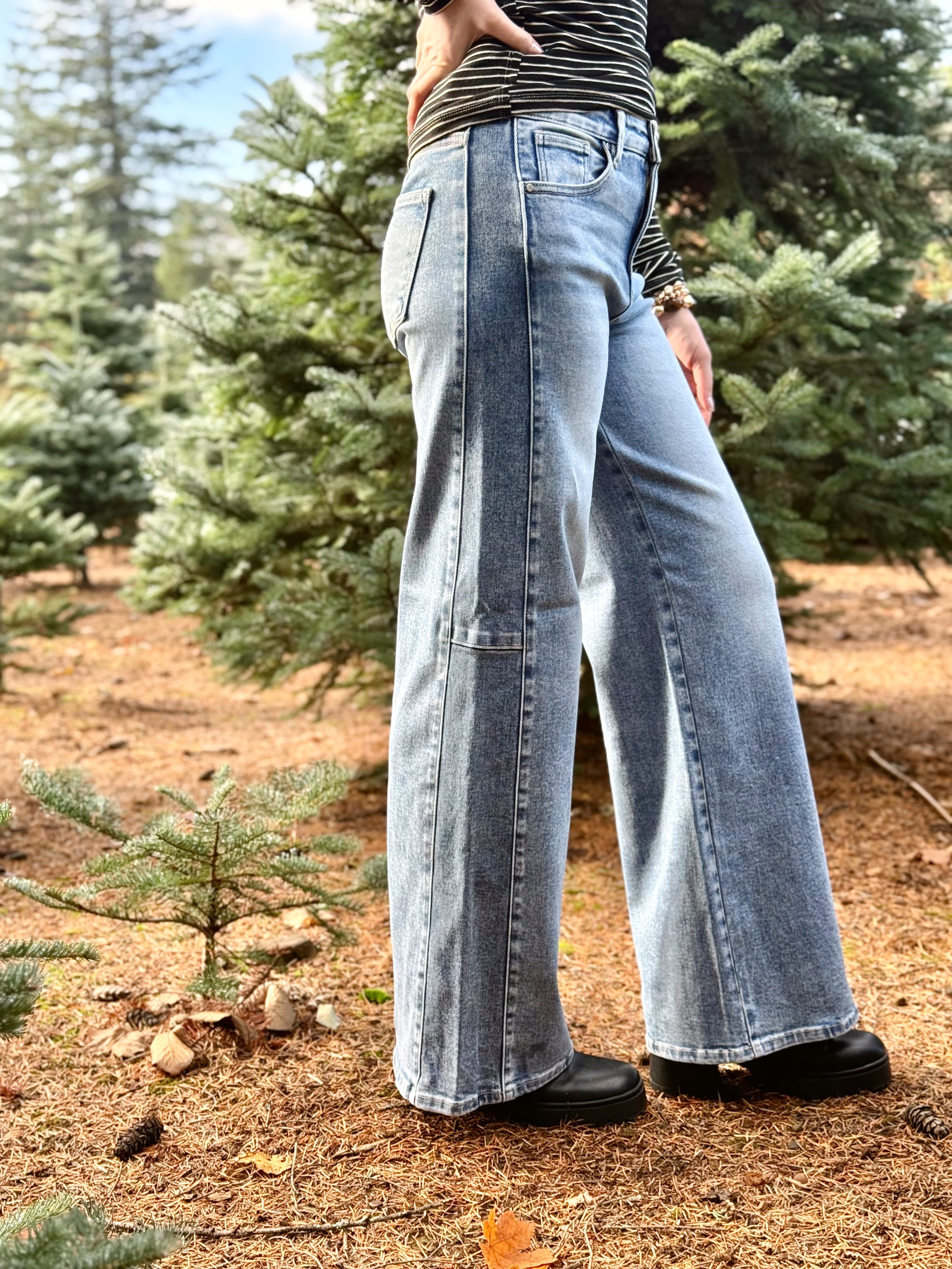 [RISEN] Arielle Jean - MEDIUM - willows clothing WIDE LEG