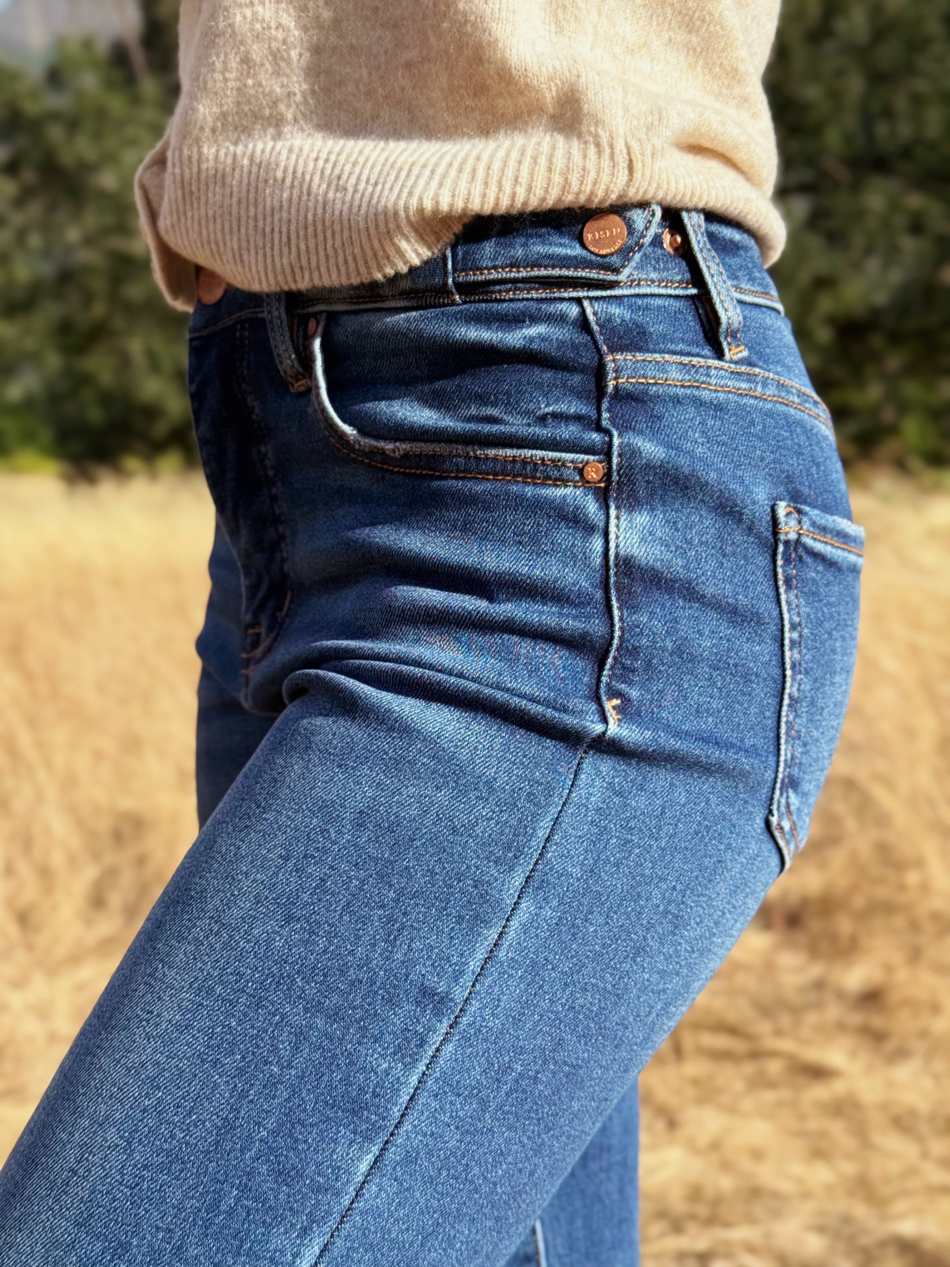 [RISEN] Crawford Jean - DARK - willows clothing Straight Leg