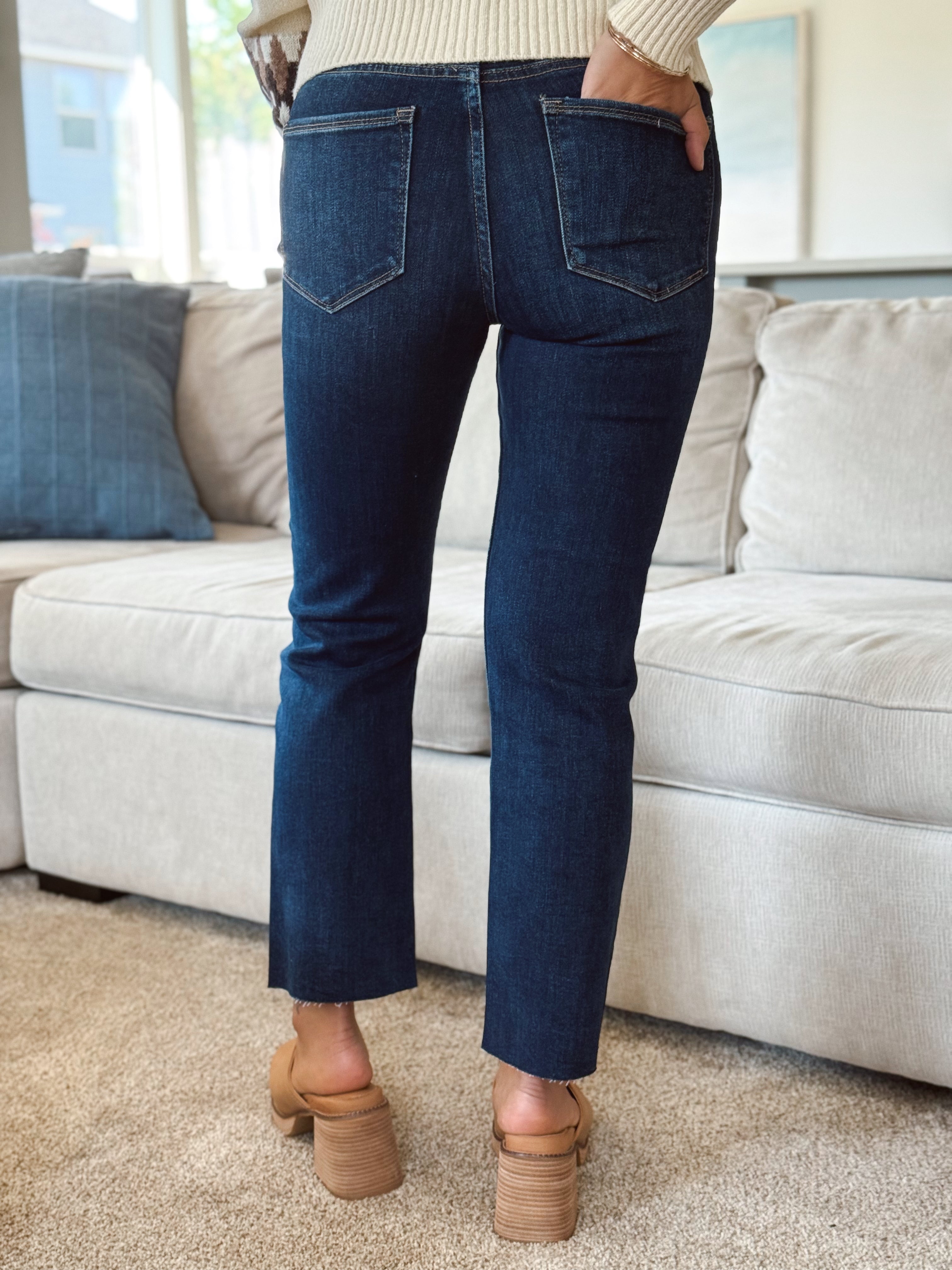 [RISEN] Dawson Jean - DARK - willows clothing Straight Leg