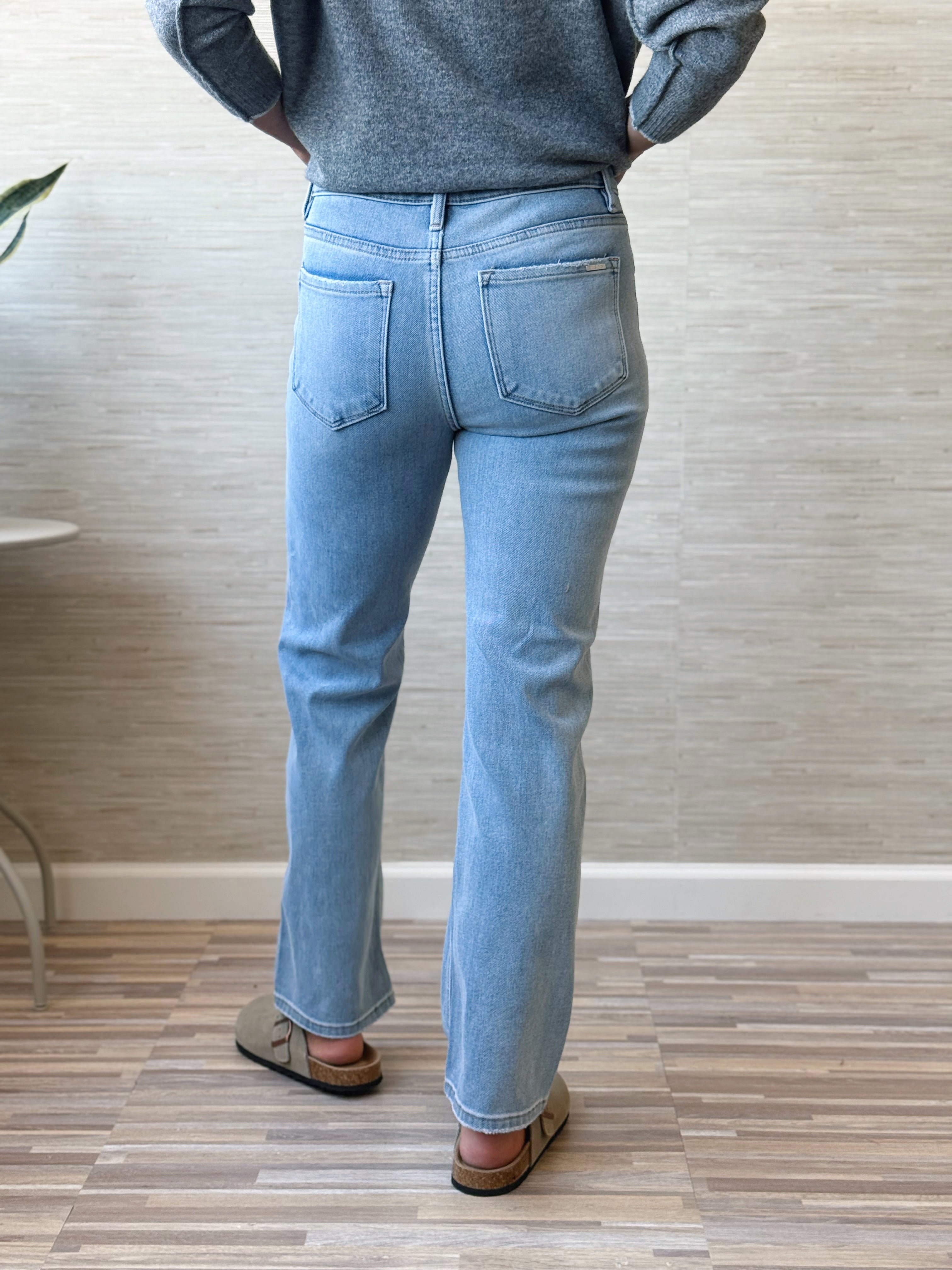 [RISEN] Iris Jean - LIGHT - willows clothing Straight Leg