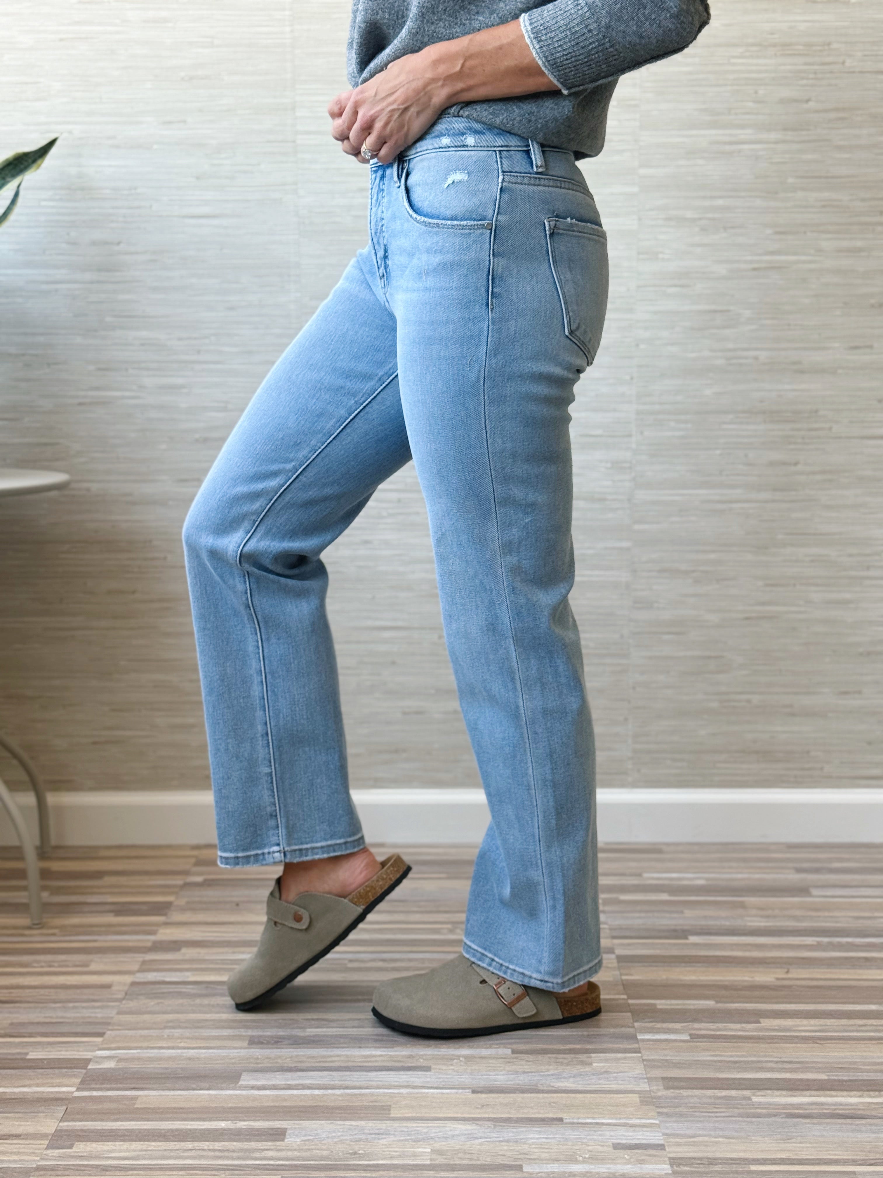 [RISEN] Iris Jean - LIGHT - willows clothing Straight Leg