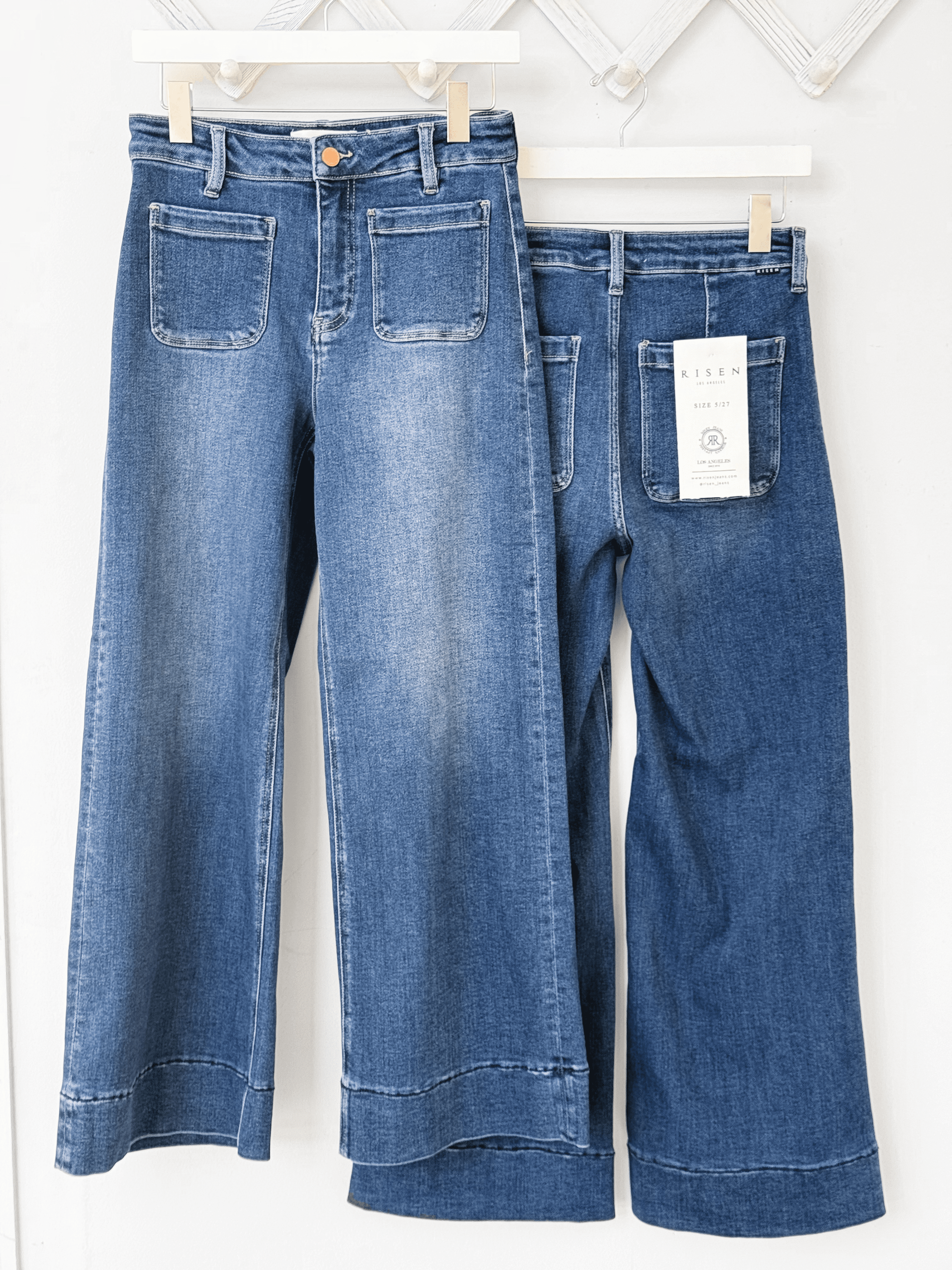 [RISEN] Leela Jean - DARK - willows clothing CROP WIDE LEG