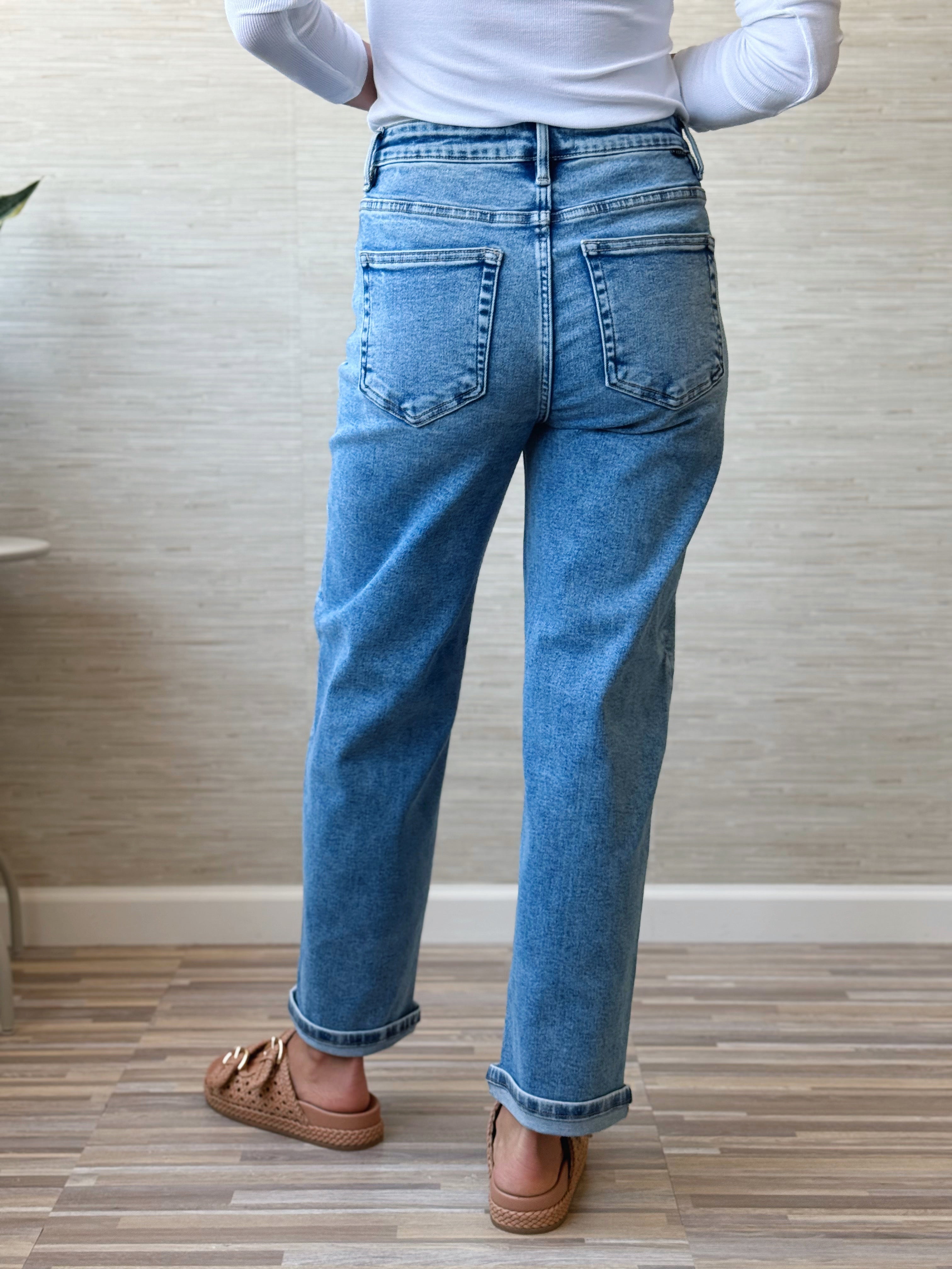 [RISEN] Liam Jean - MEDIUM - willows clothing Boyfriend Jeans