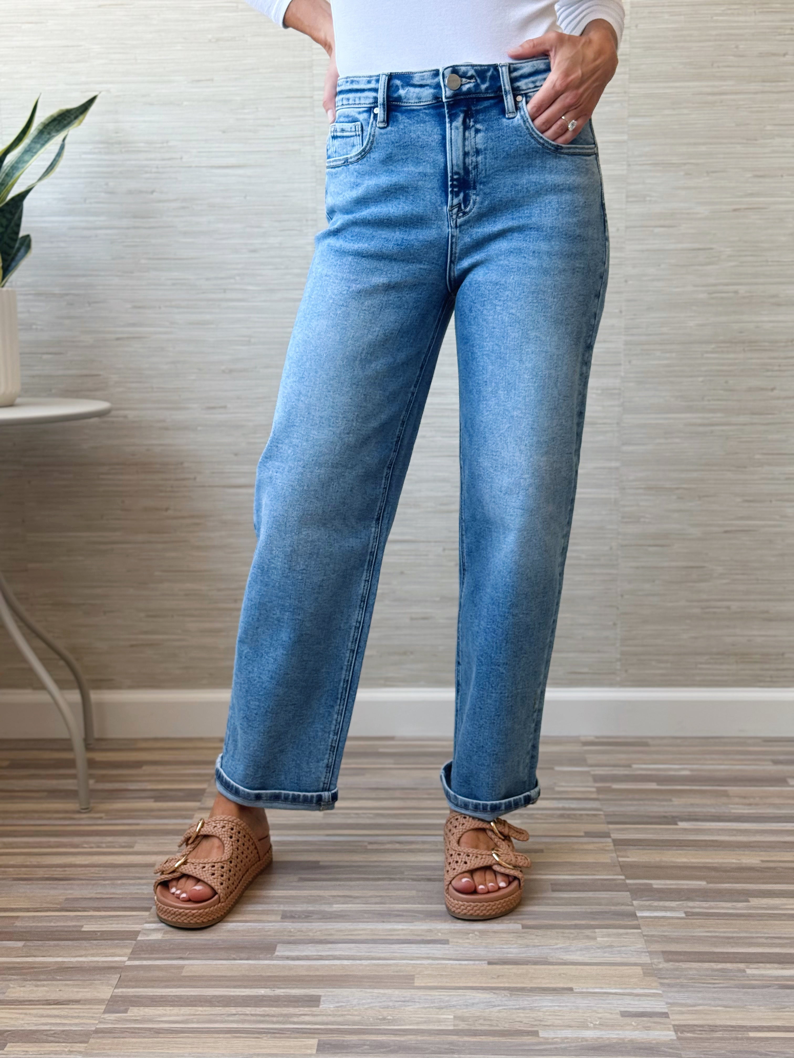 [RISEN] Liam Jean - MEDIUM - willows clothing Boyfriend Jeans