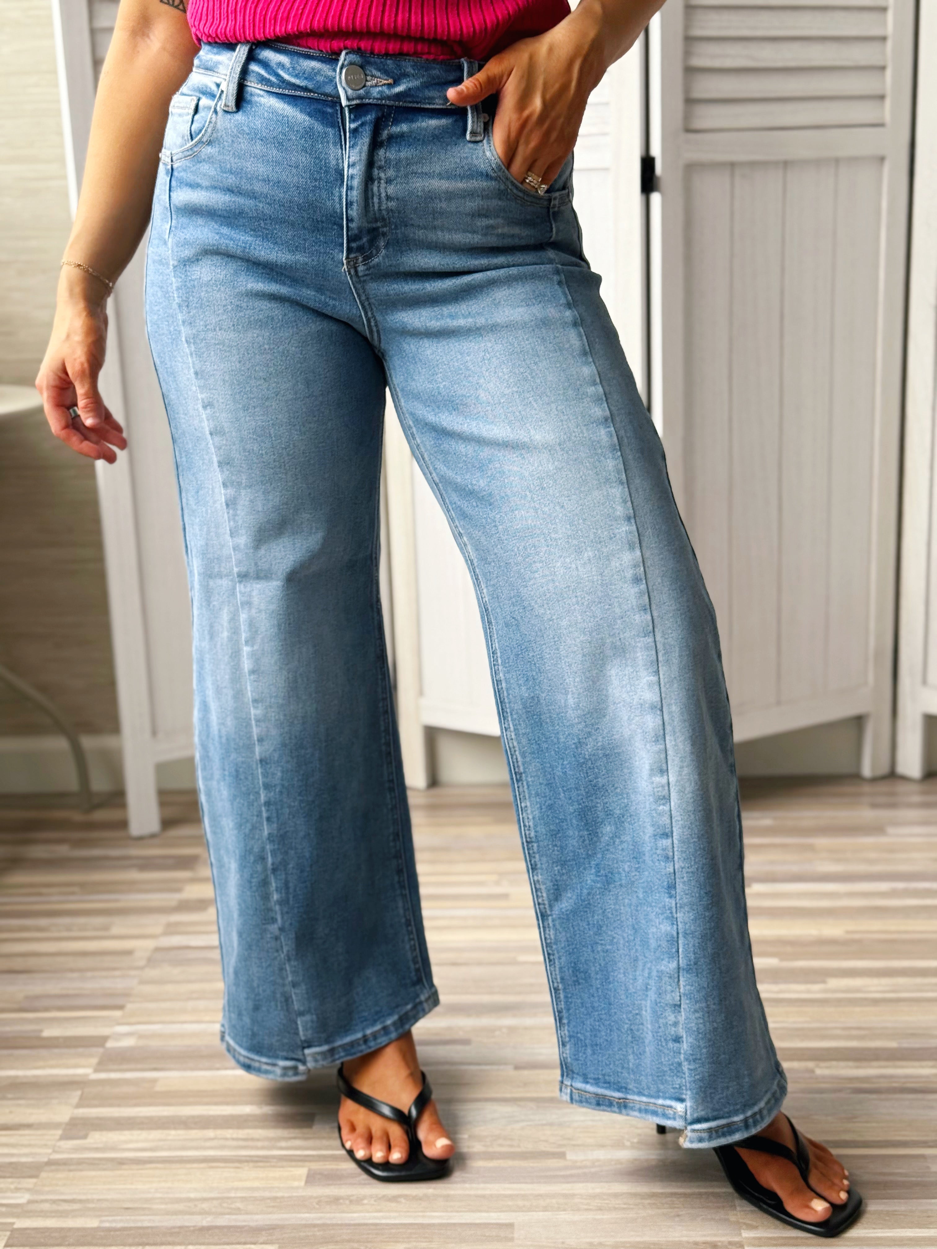 [RISEN] Mallory Jean - MEDIUM - willows clothing CROP WIDE LEG