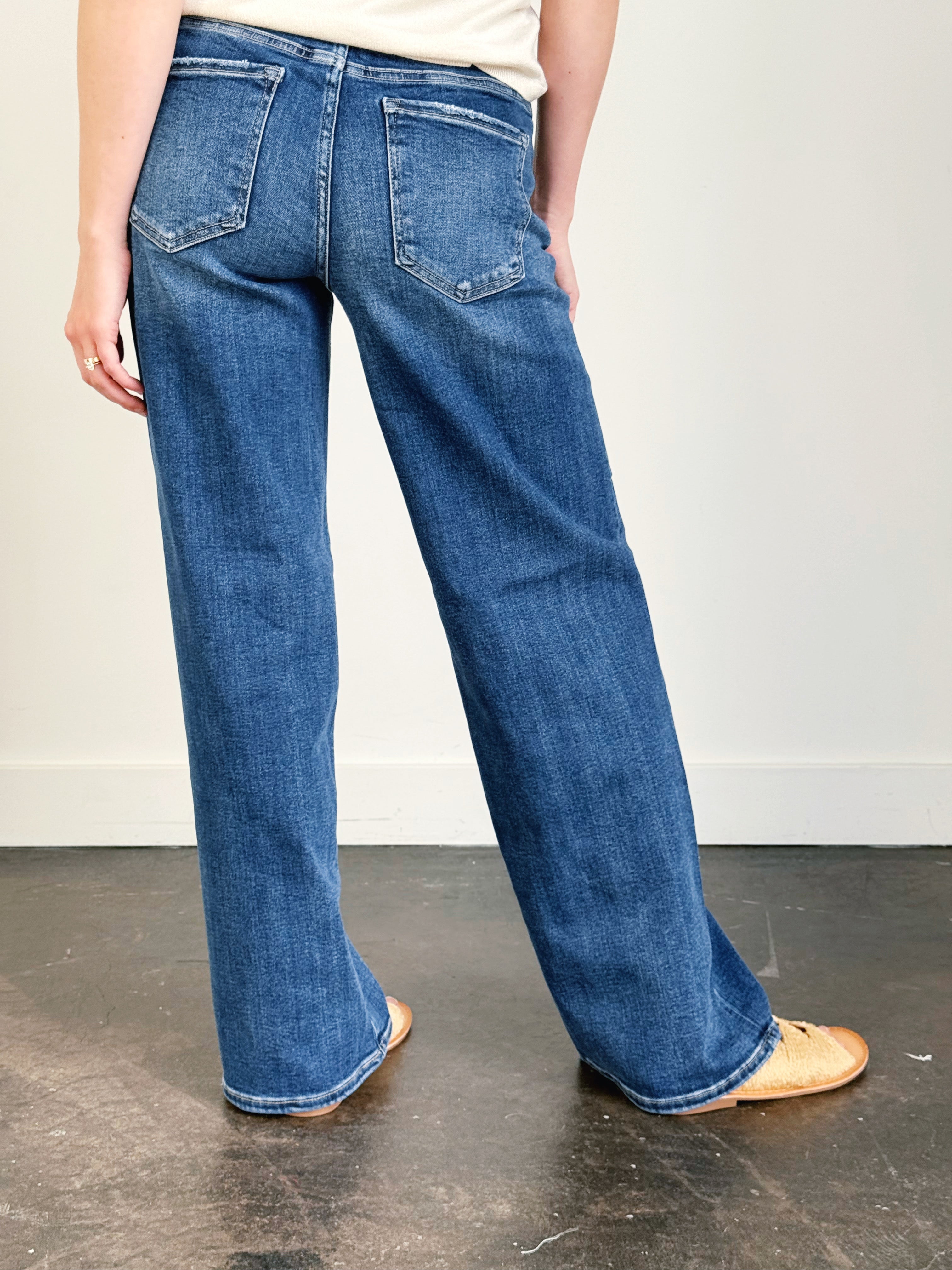 [RISEN] Sasha Jean - DARK - willows clothing WIDE LEG