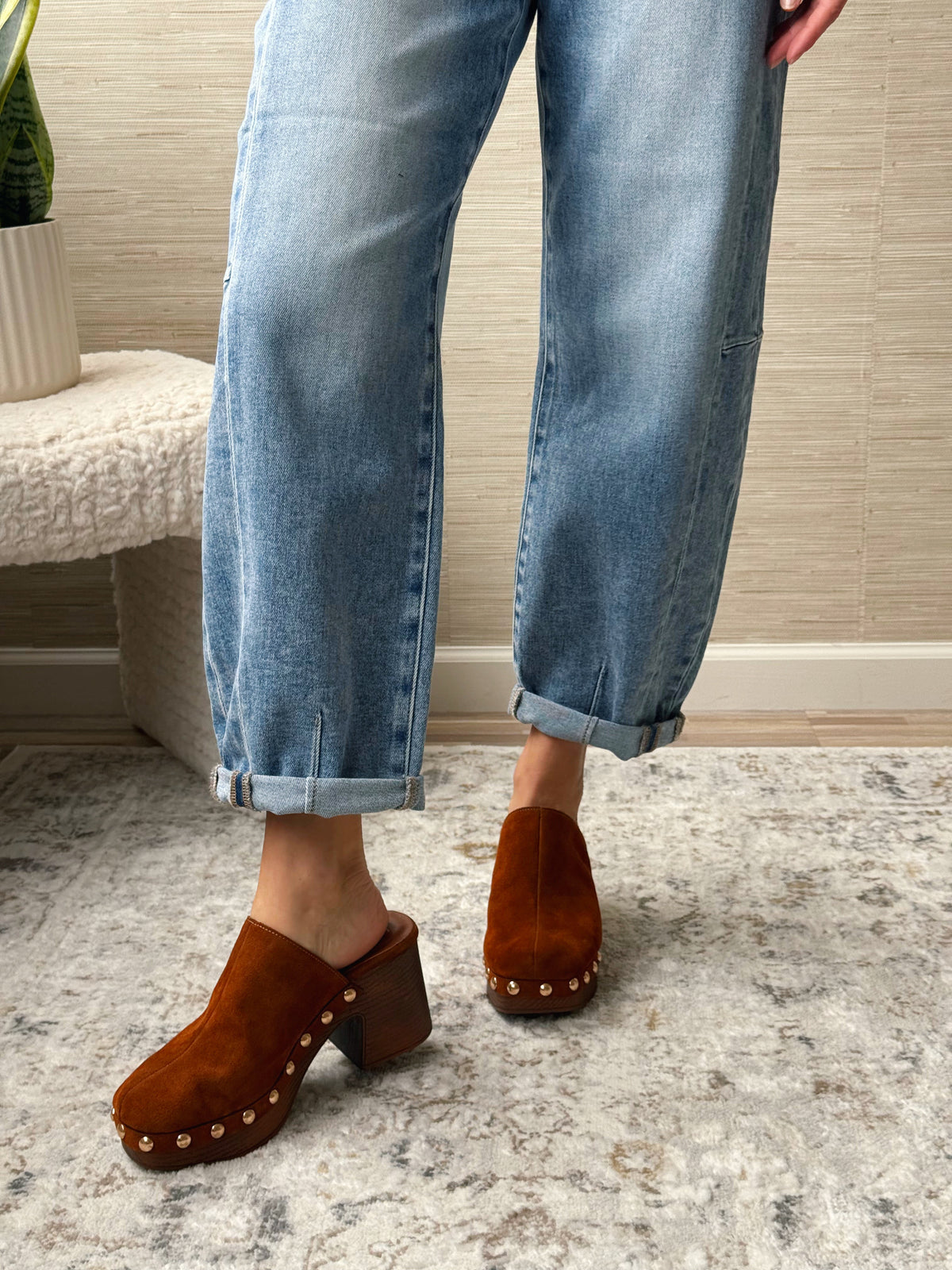 [RISEN] Sylvan Jean - MEDIUM - willows clothing BARREL JEAN