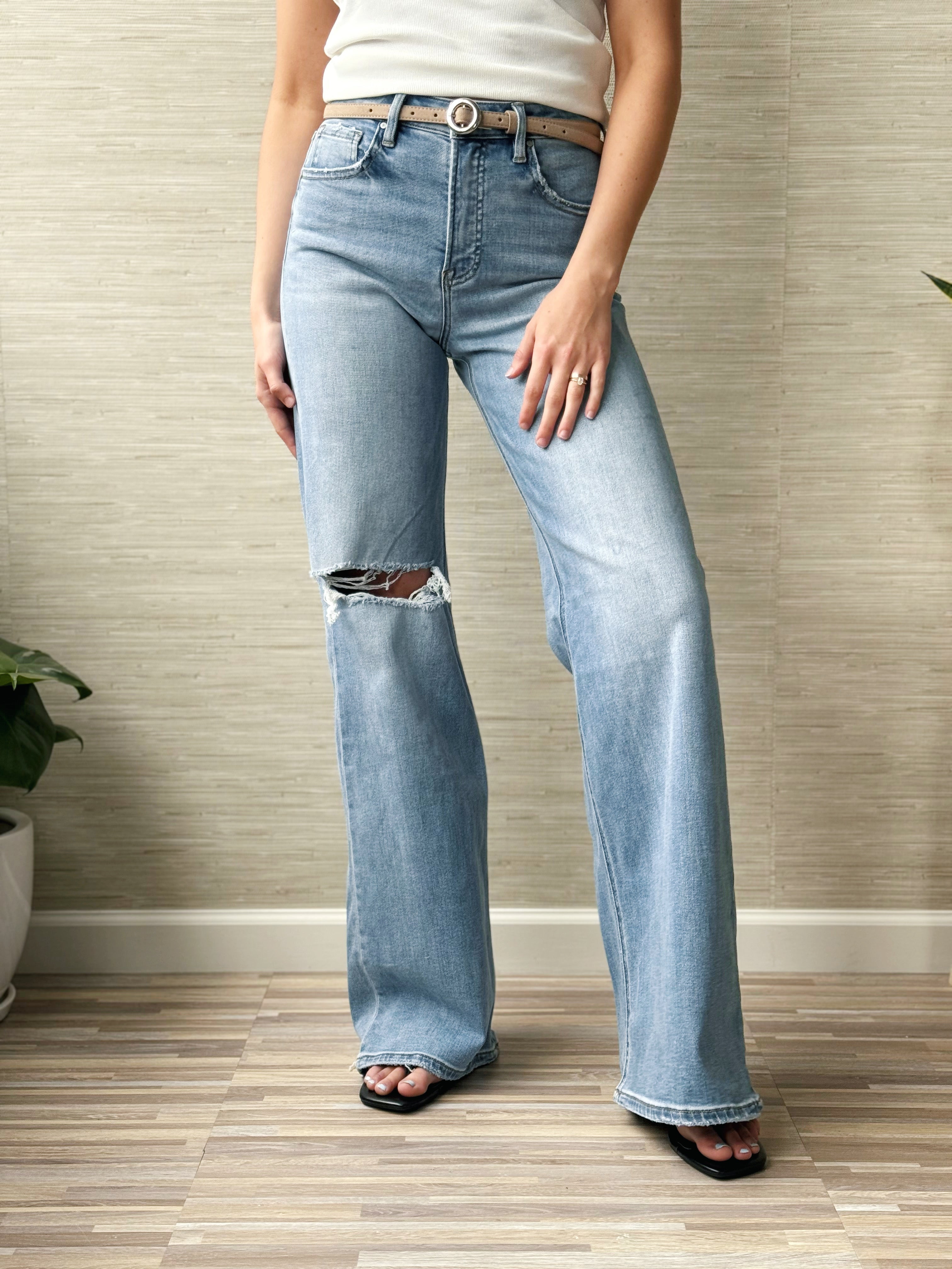 [RISEN] Tracy Jean - MEDIUM - willows clothing WIDE LEG