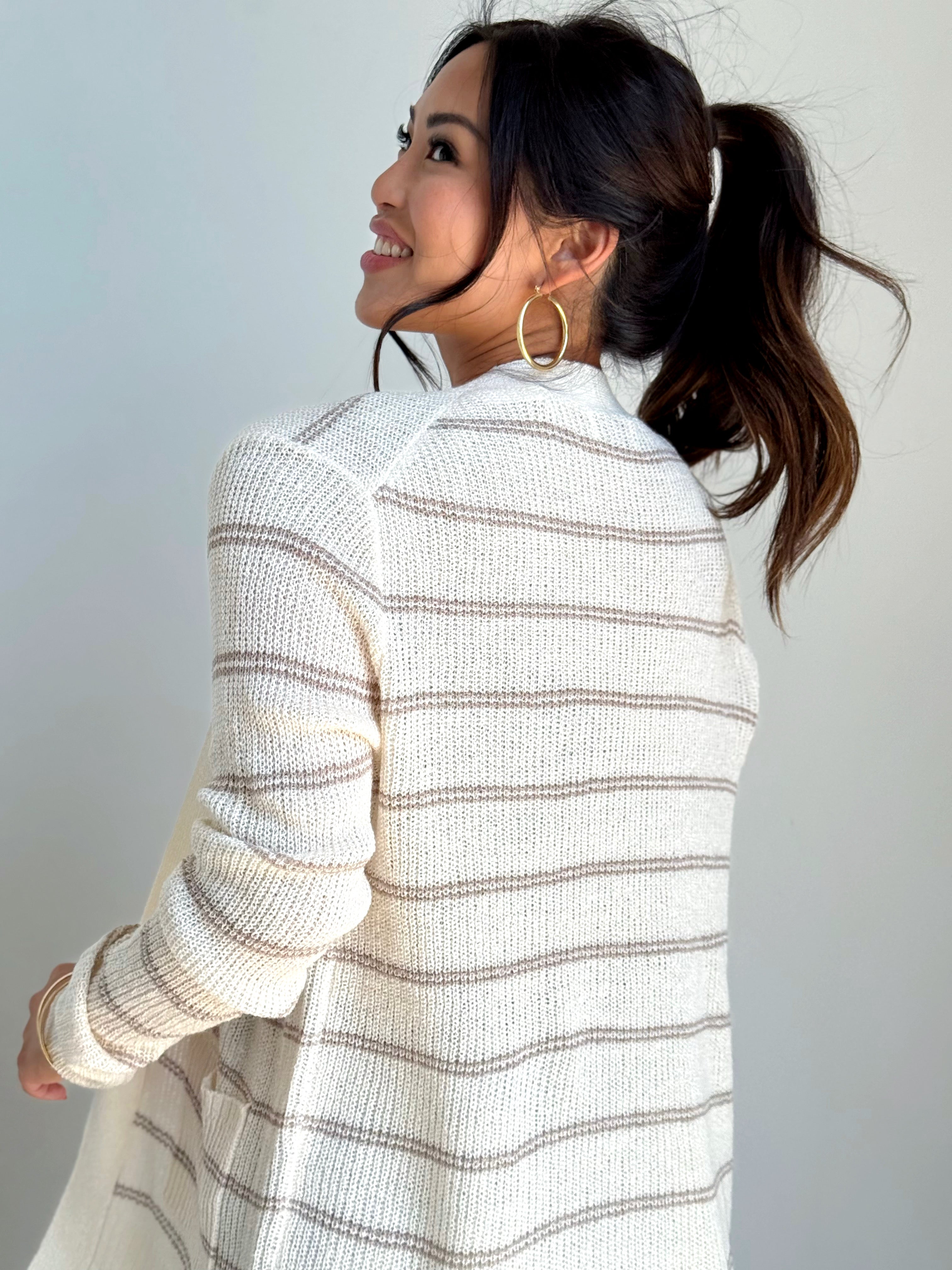 River Bend Cardigan - NATURAL - willows clothing Cardigan