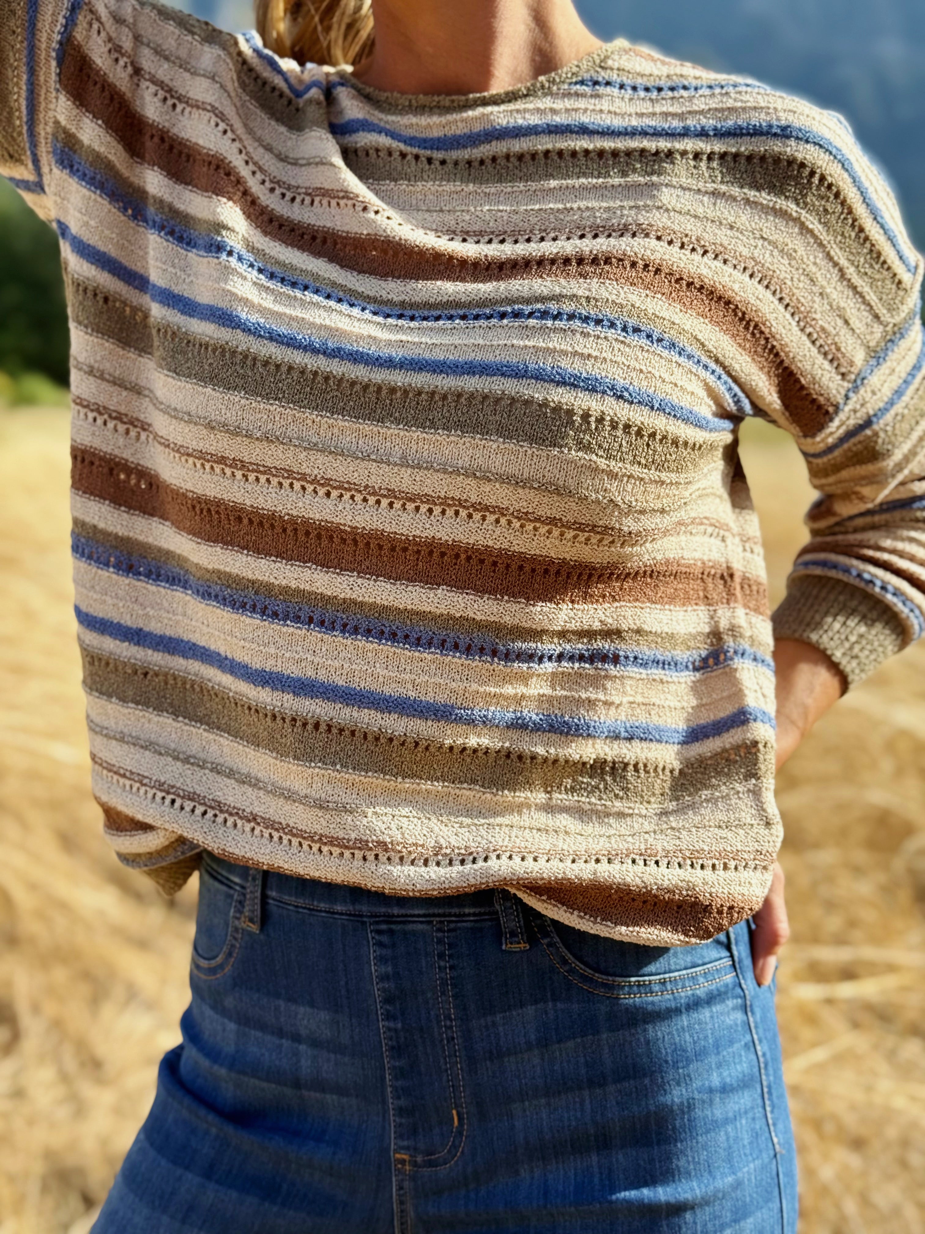 Roam Sweater - SAGE - willows clothing SWEATER