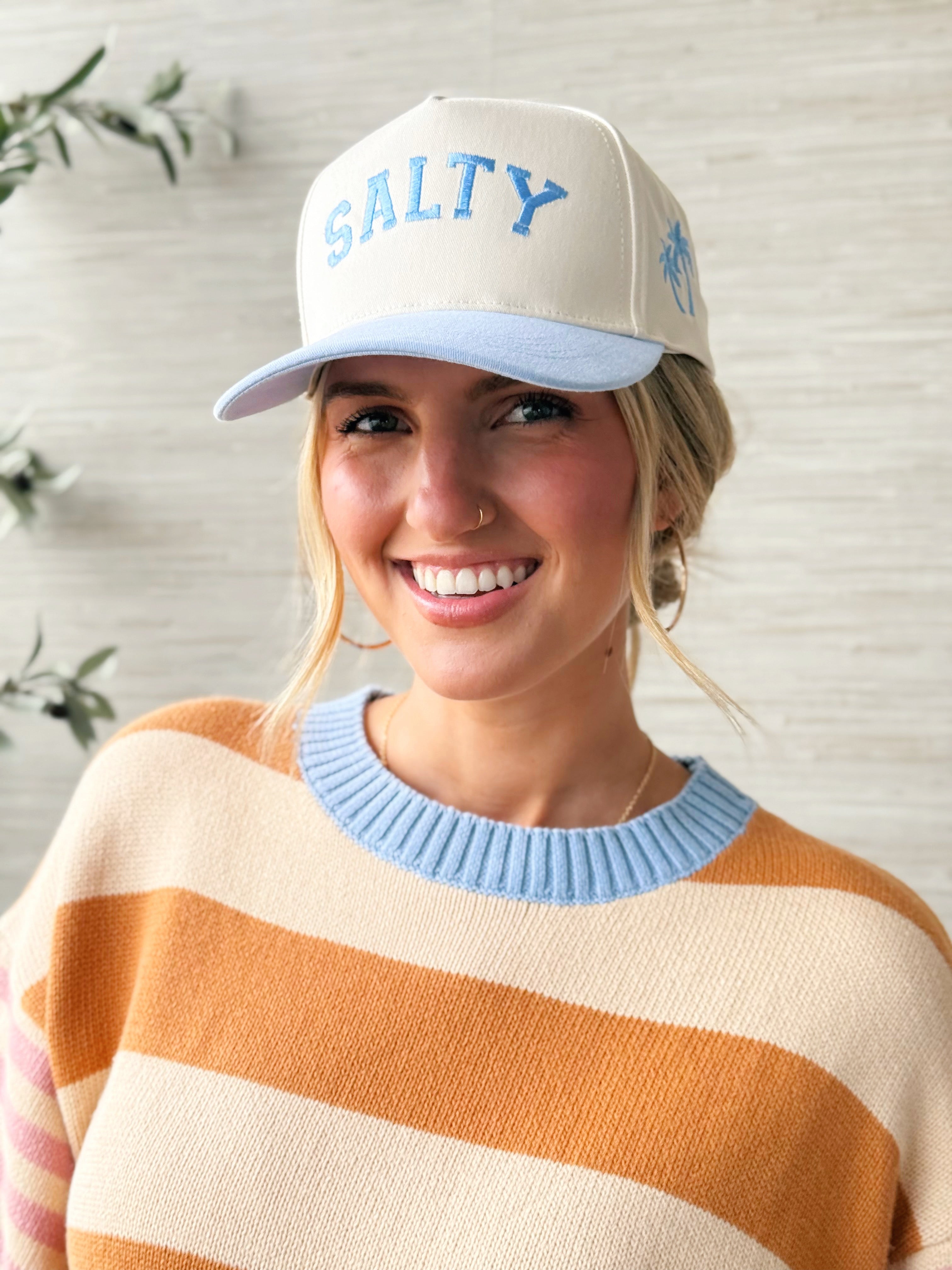 Salty Hat - LIGHT BLUE - willows clothing HAT