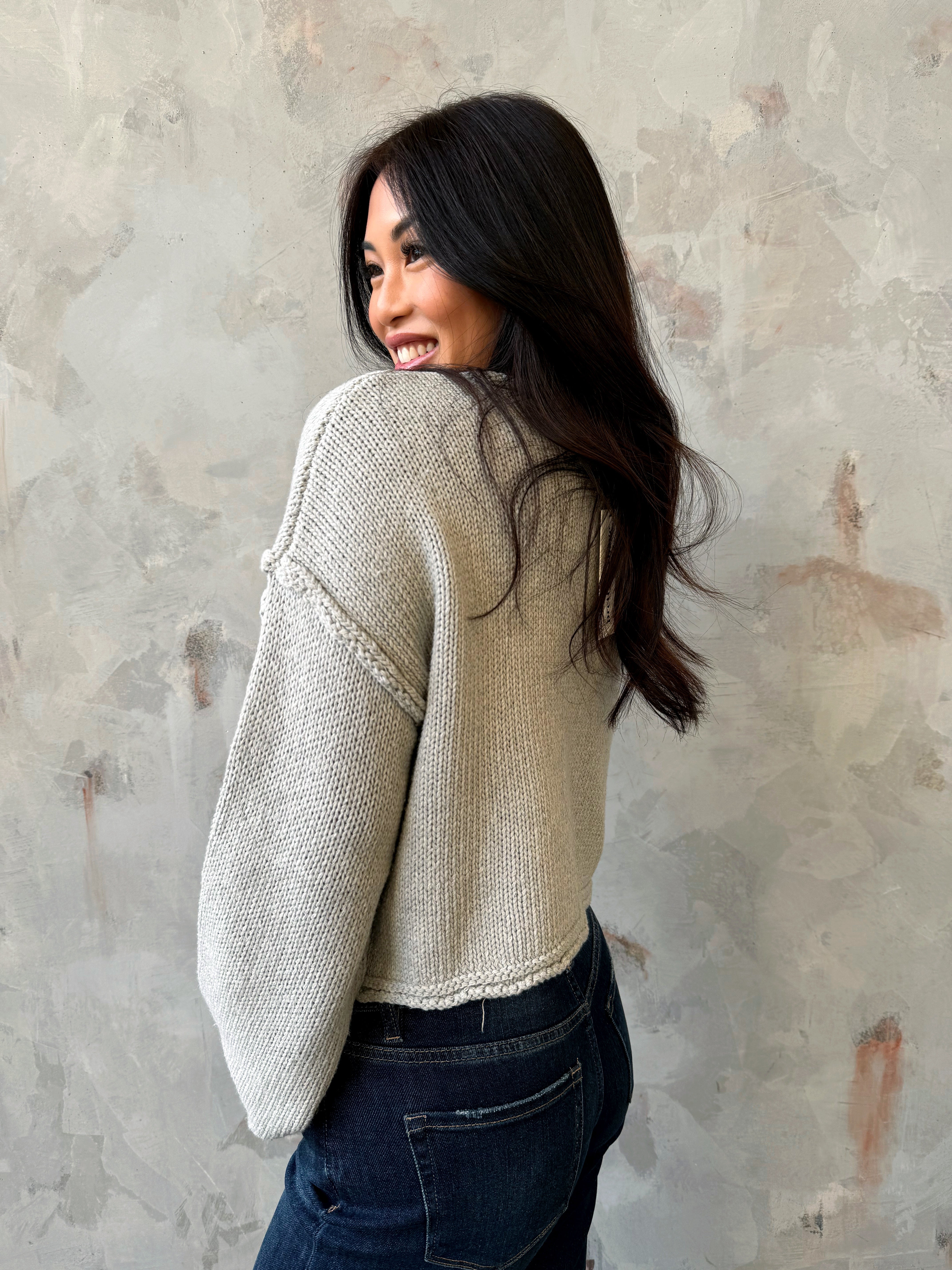 Samara Cardigan - GREY - willows clothing Cardigan