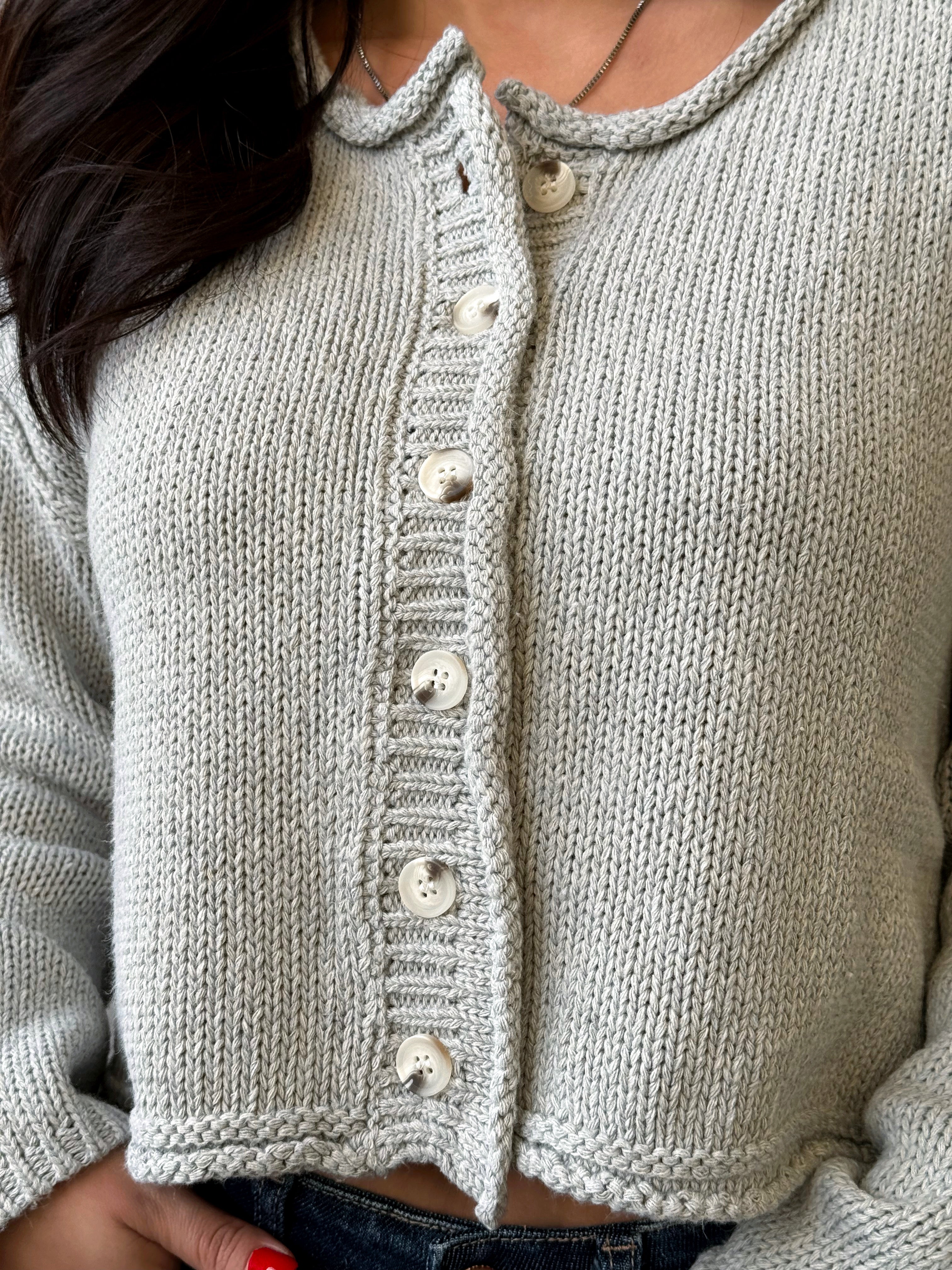 Samara Cardigan - GREY - willows clothing Cardigan