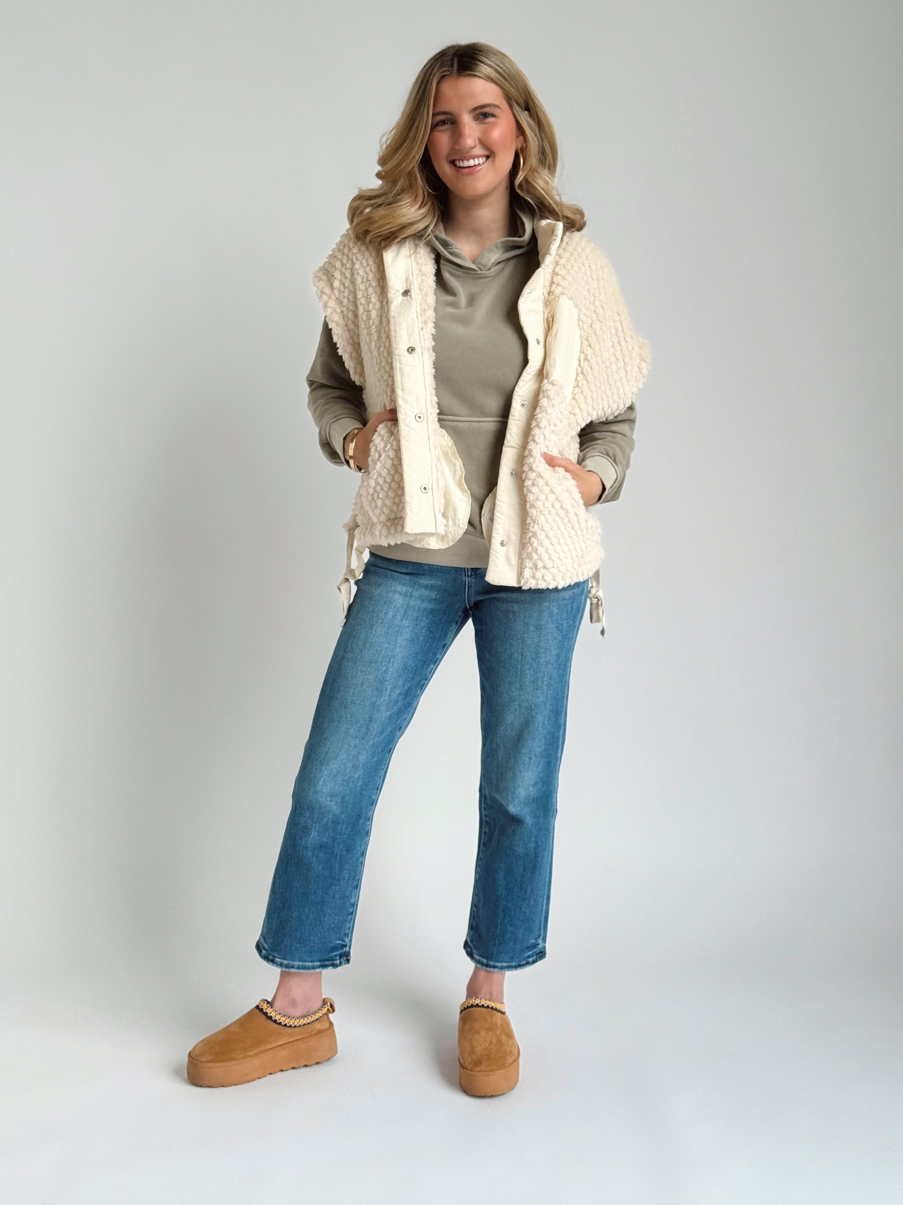 Saturday Hoodie - ASH MOCHA - willows clothing SWEATSHIRT