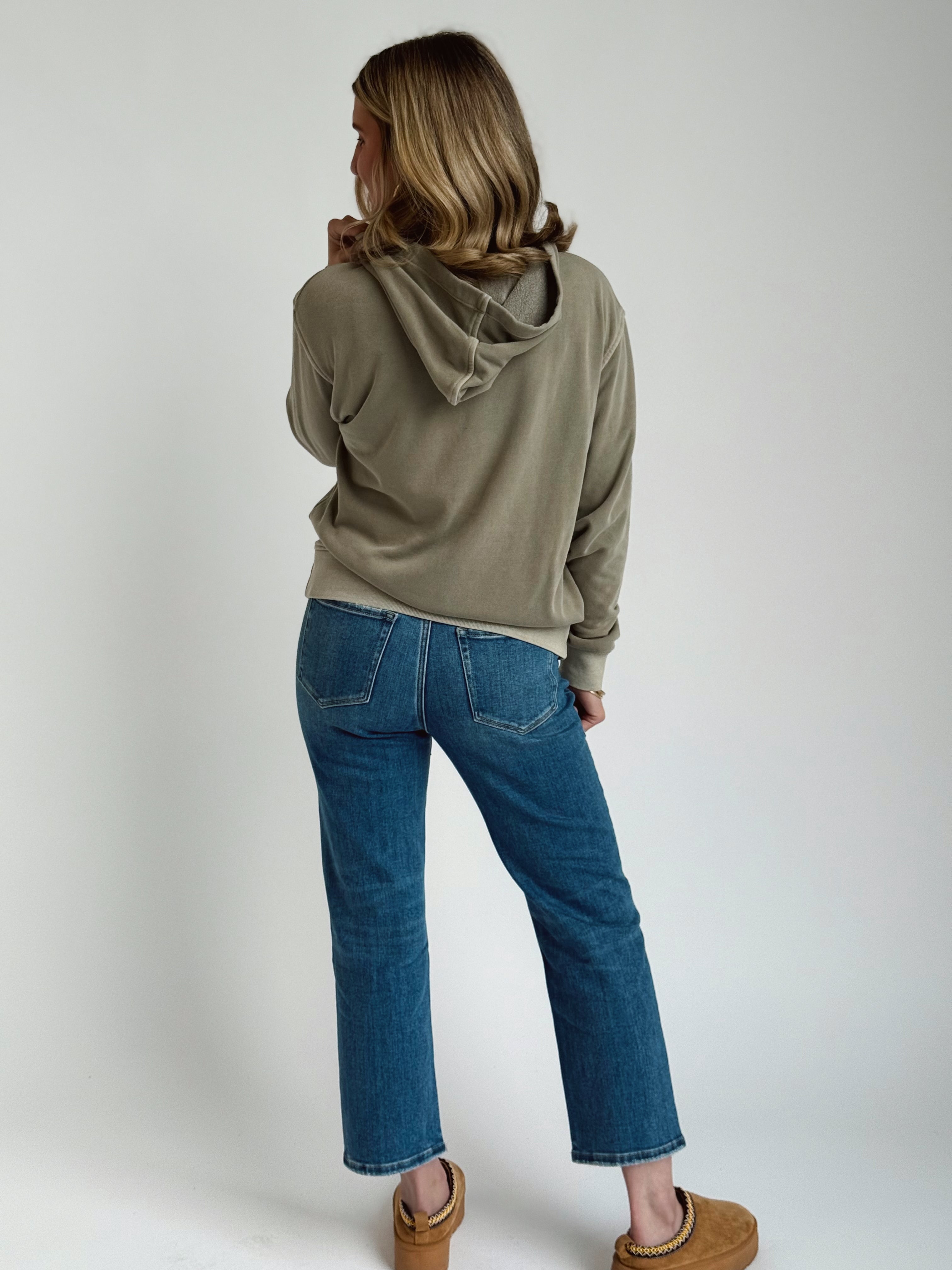 Saturday Hoodie - ASH MOCHA - willows clothing SWEATSHIRT