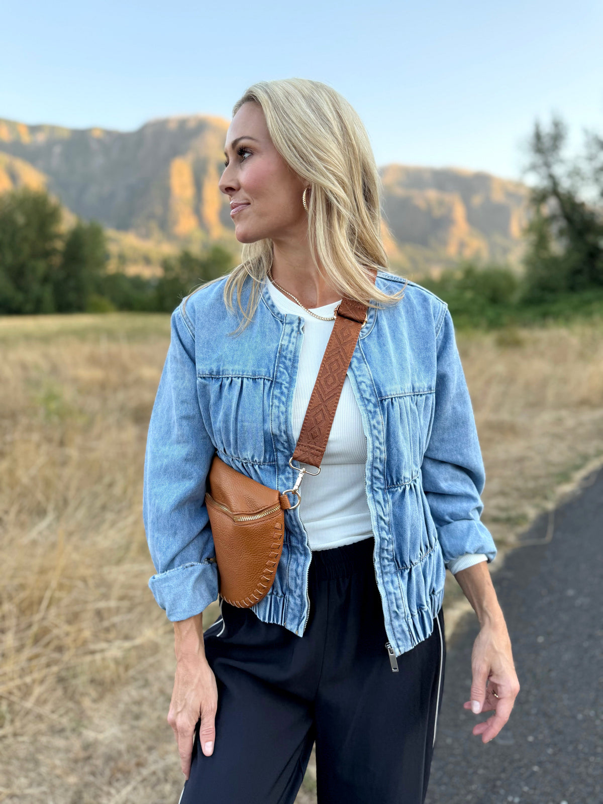 Schmidt Denim Jacket - DENIM - willows clothing JACKET