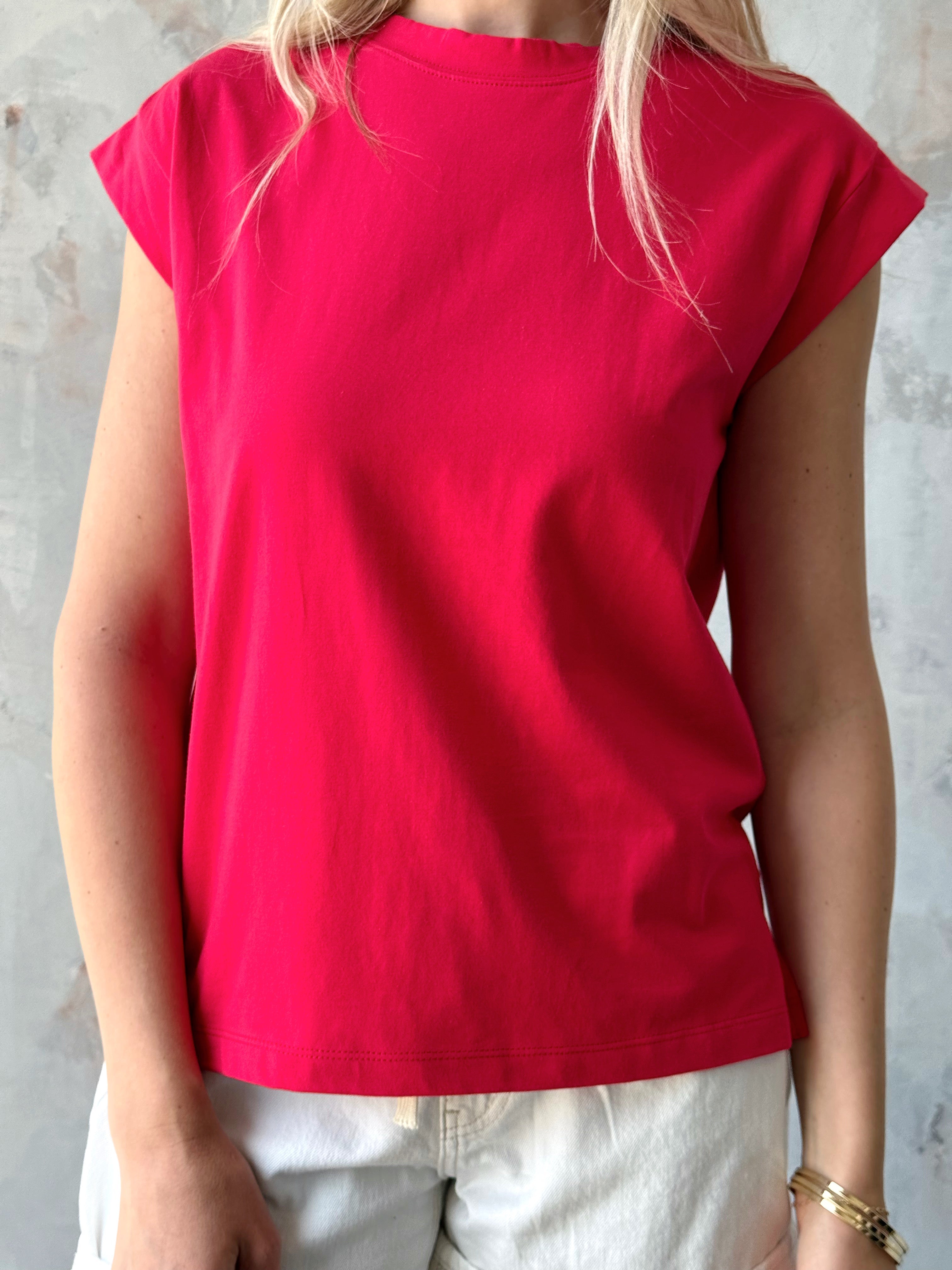 Scout Tee - RED - willows clothing S/S SHIRT