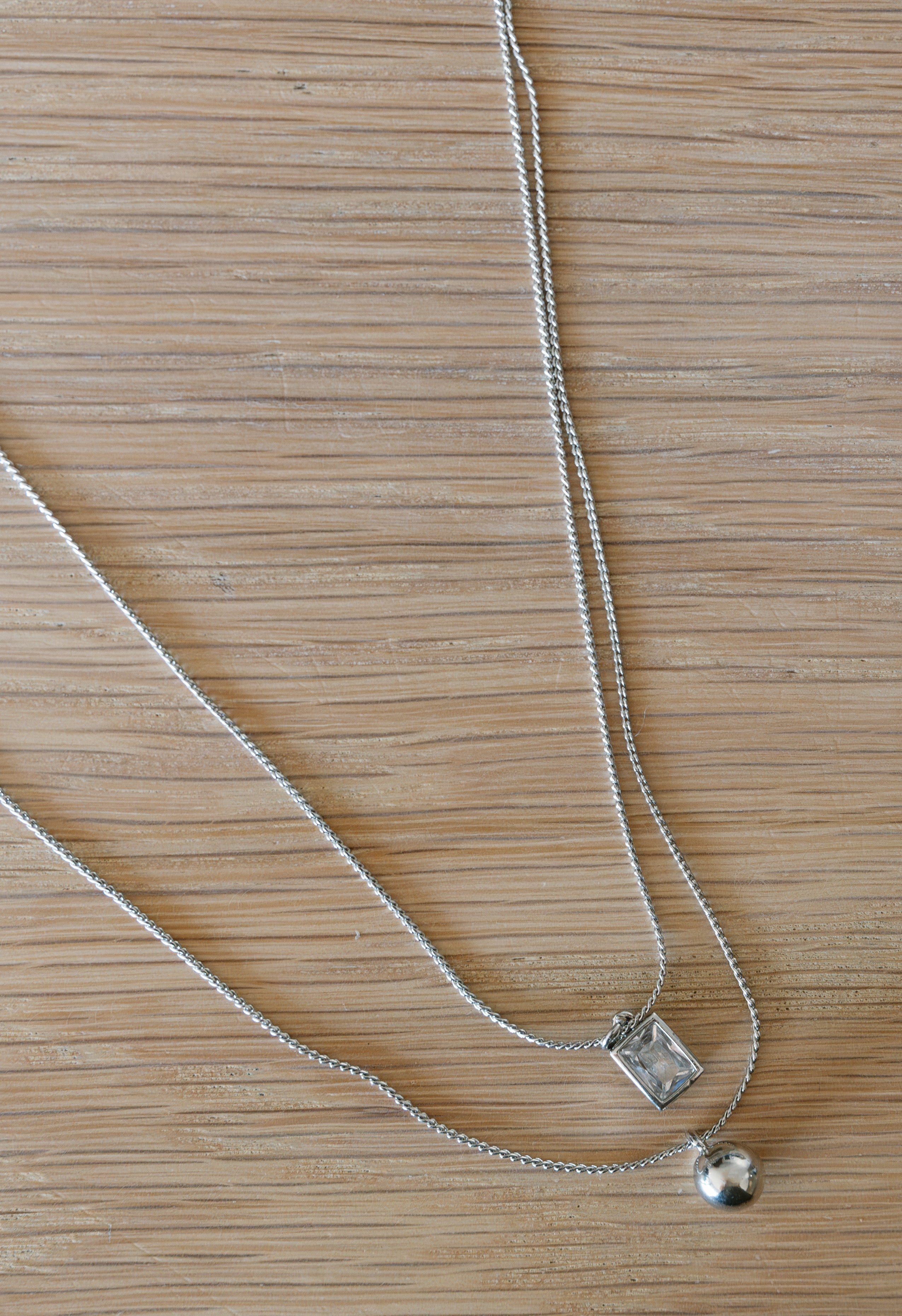 Seattle Necklace - SILVER - willows clothing Necklace