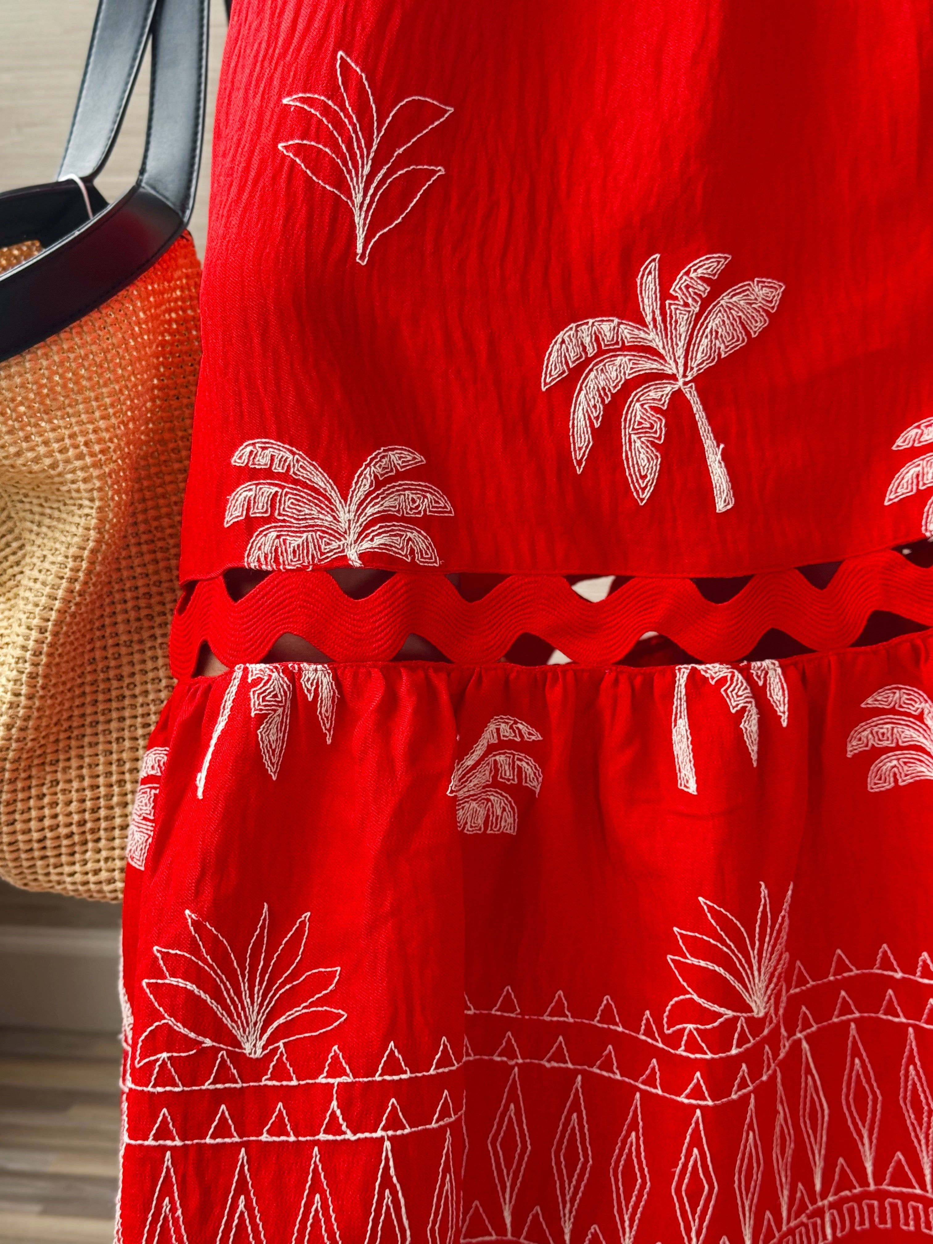 Selma Dress - CORAL - willows clothing Long Dress