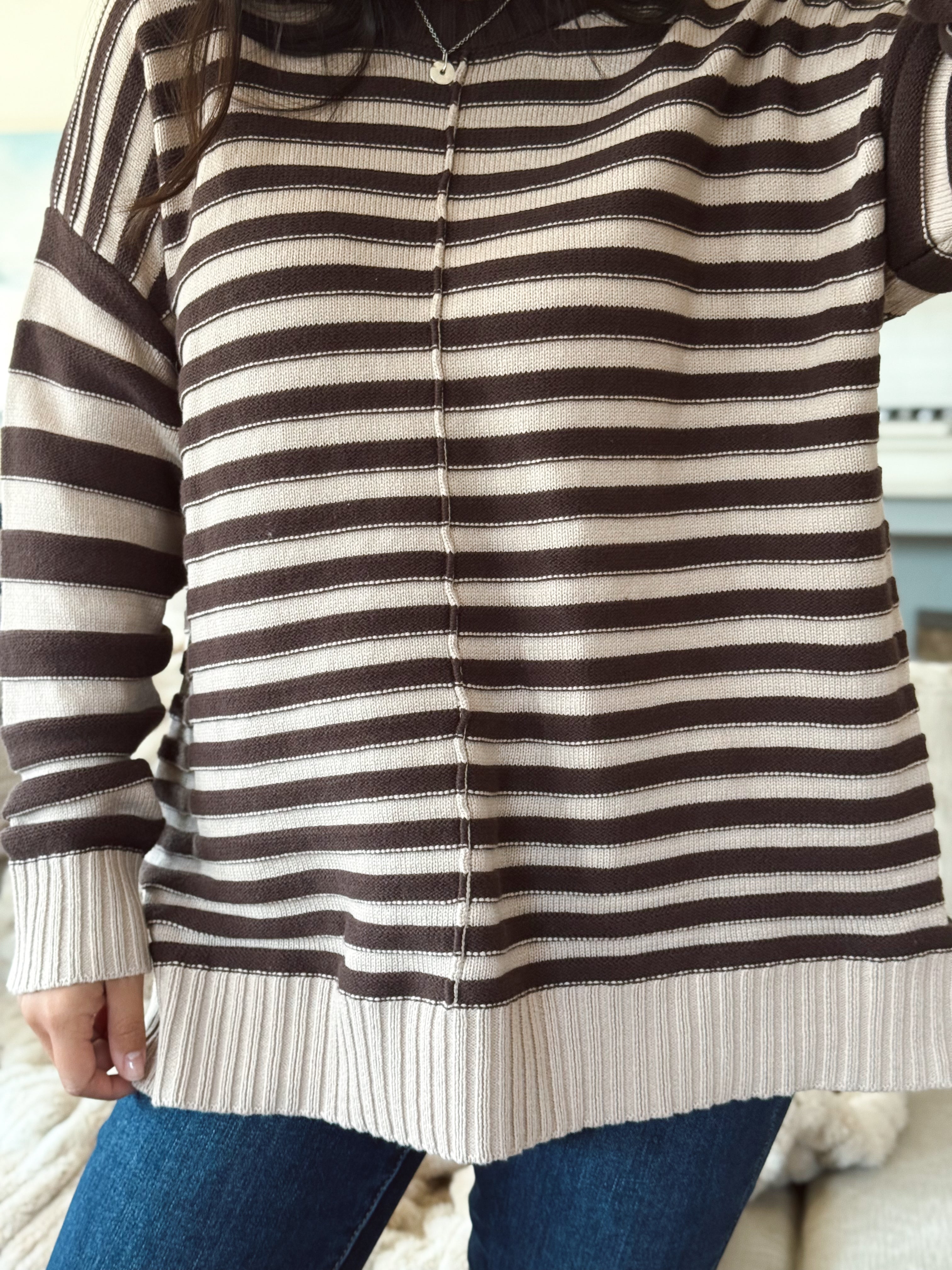 September Sweater - BROWN - willows clothing SWEATER