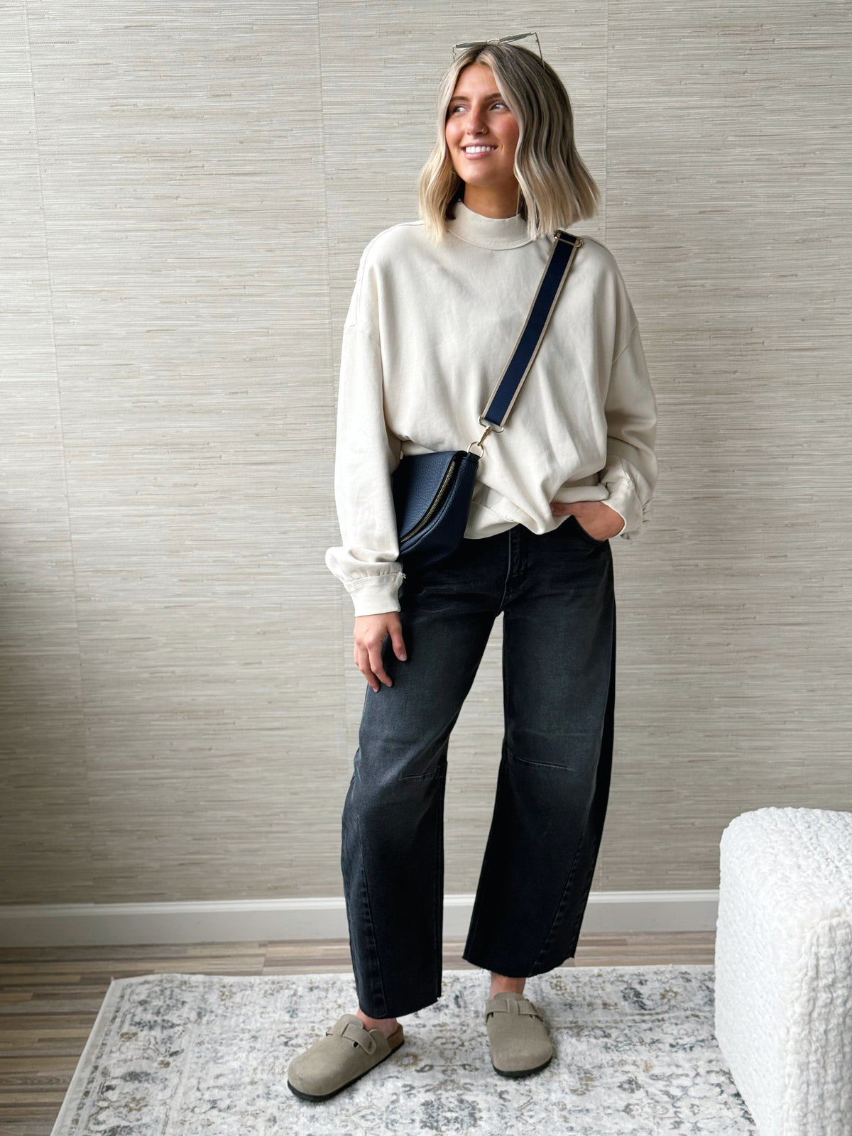 September Sweatshirt - ALPACA - willows clothing SWEATSHIRT