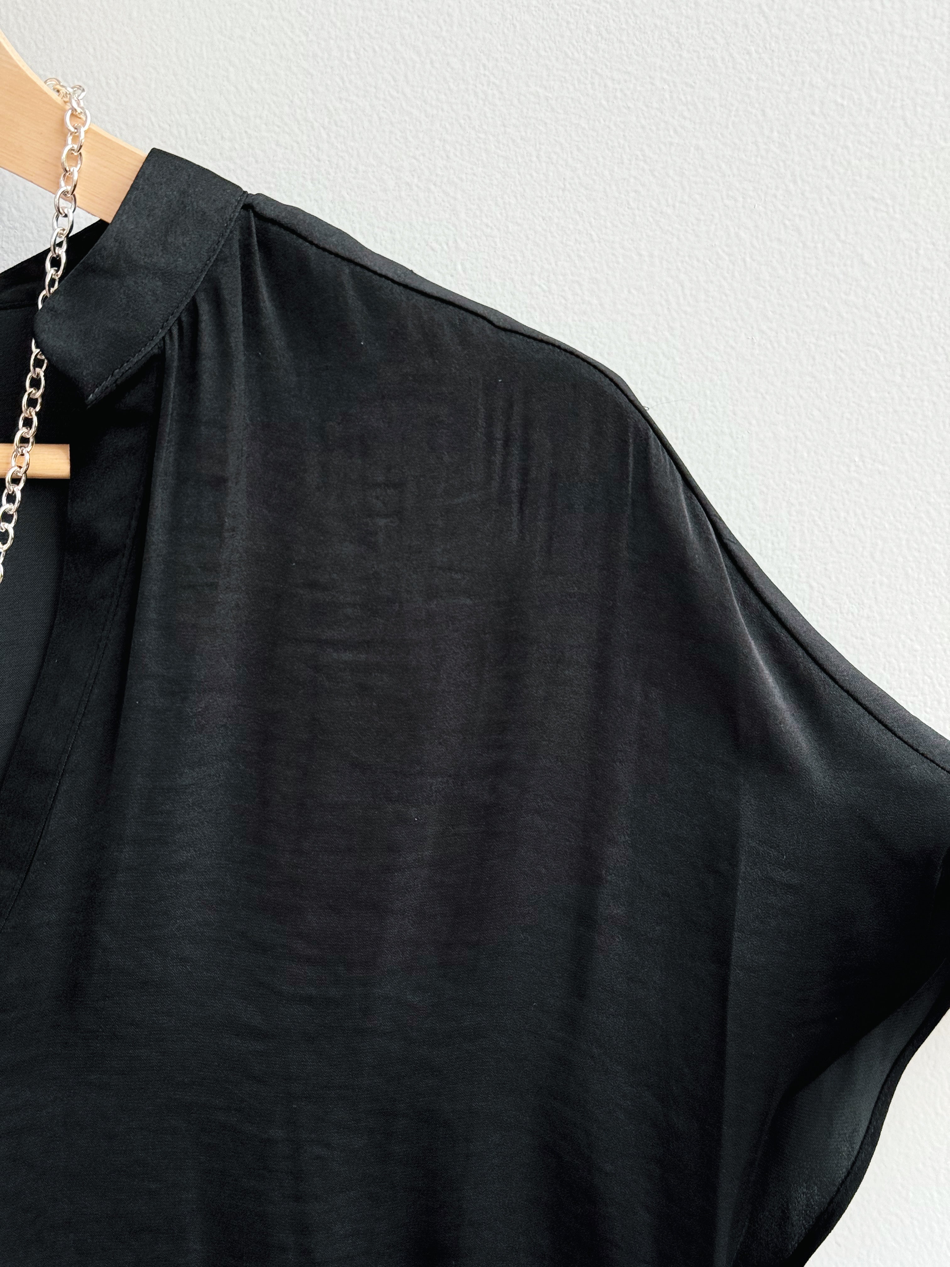 Serenity Blouse - BLACK - willows clothing BLOUSE