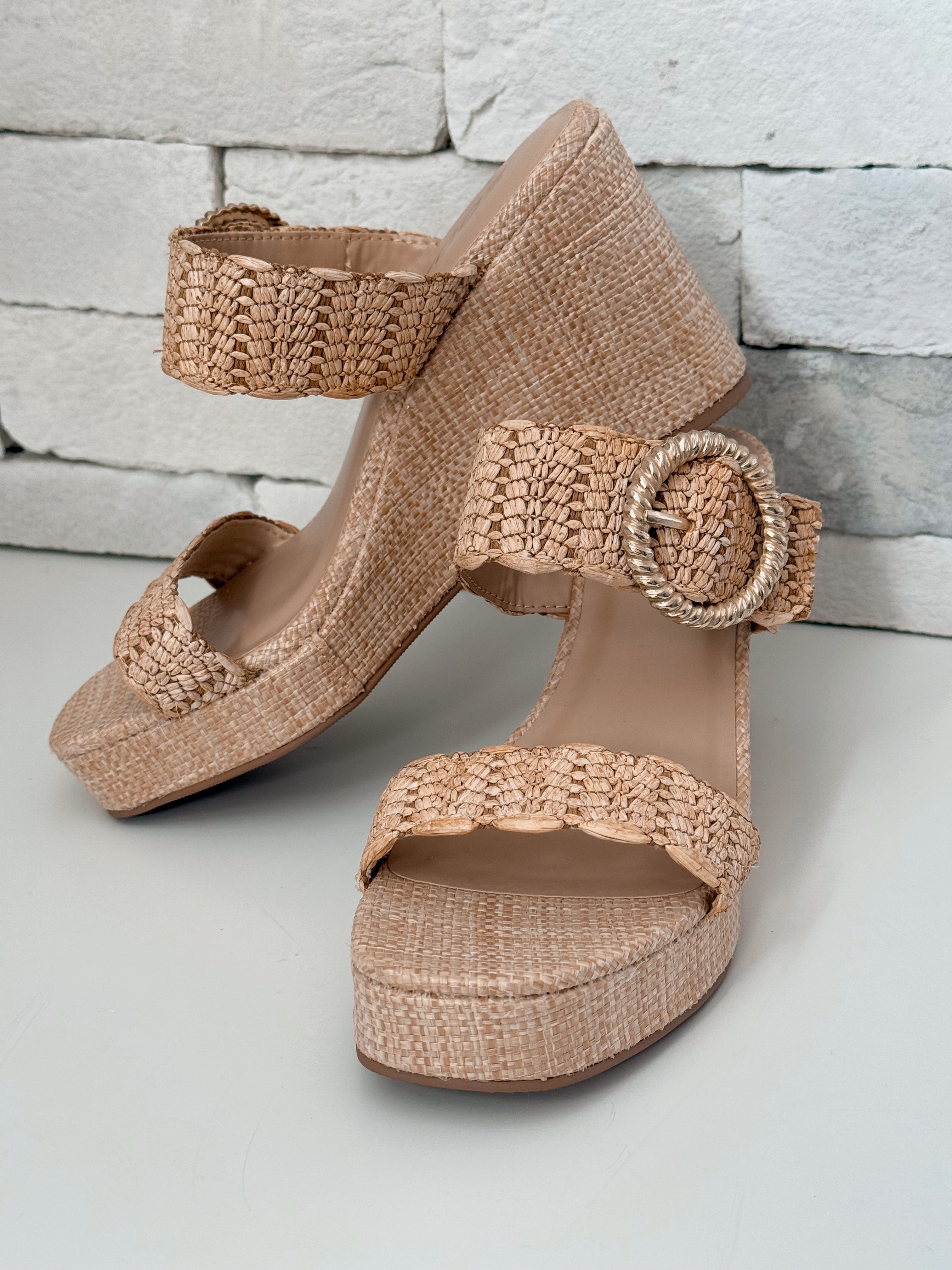 Serita Sandals - NATURAL - willows clothing SANDALS