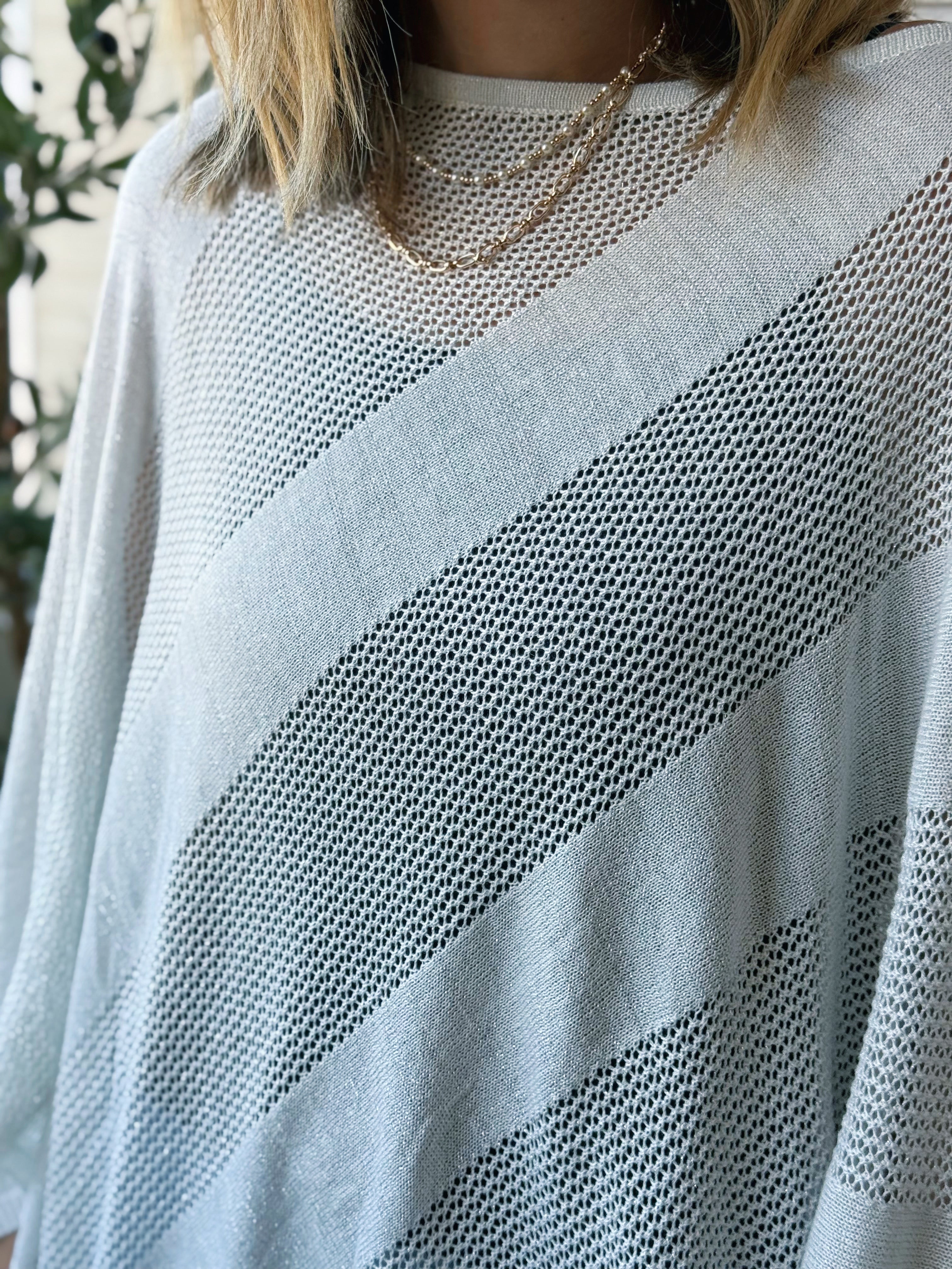 Sheryl Poncho - IVORY - willows clothing PONCHO