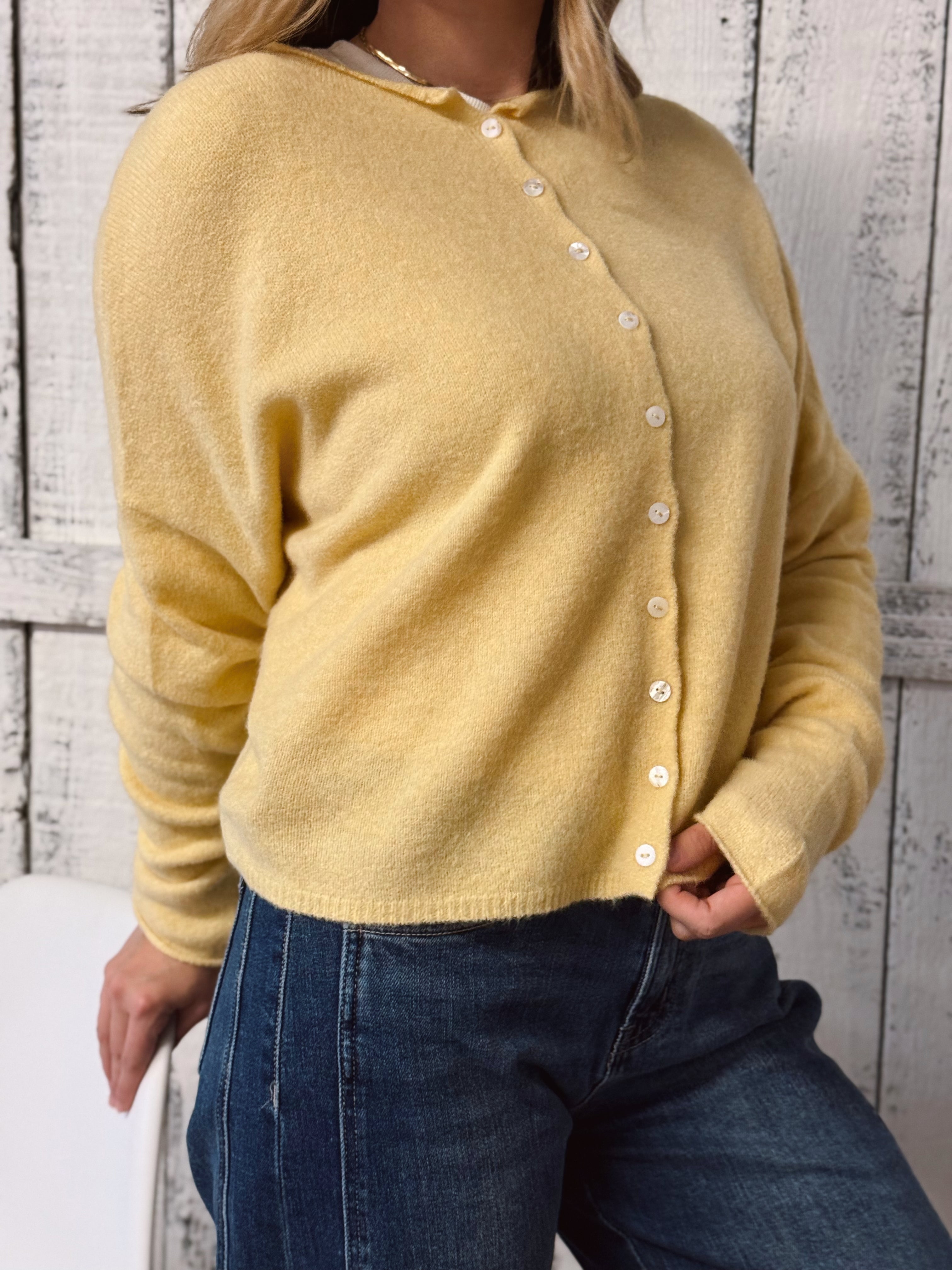 Simone Cardigan - HONEY - willows clothing Cardigan