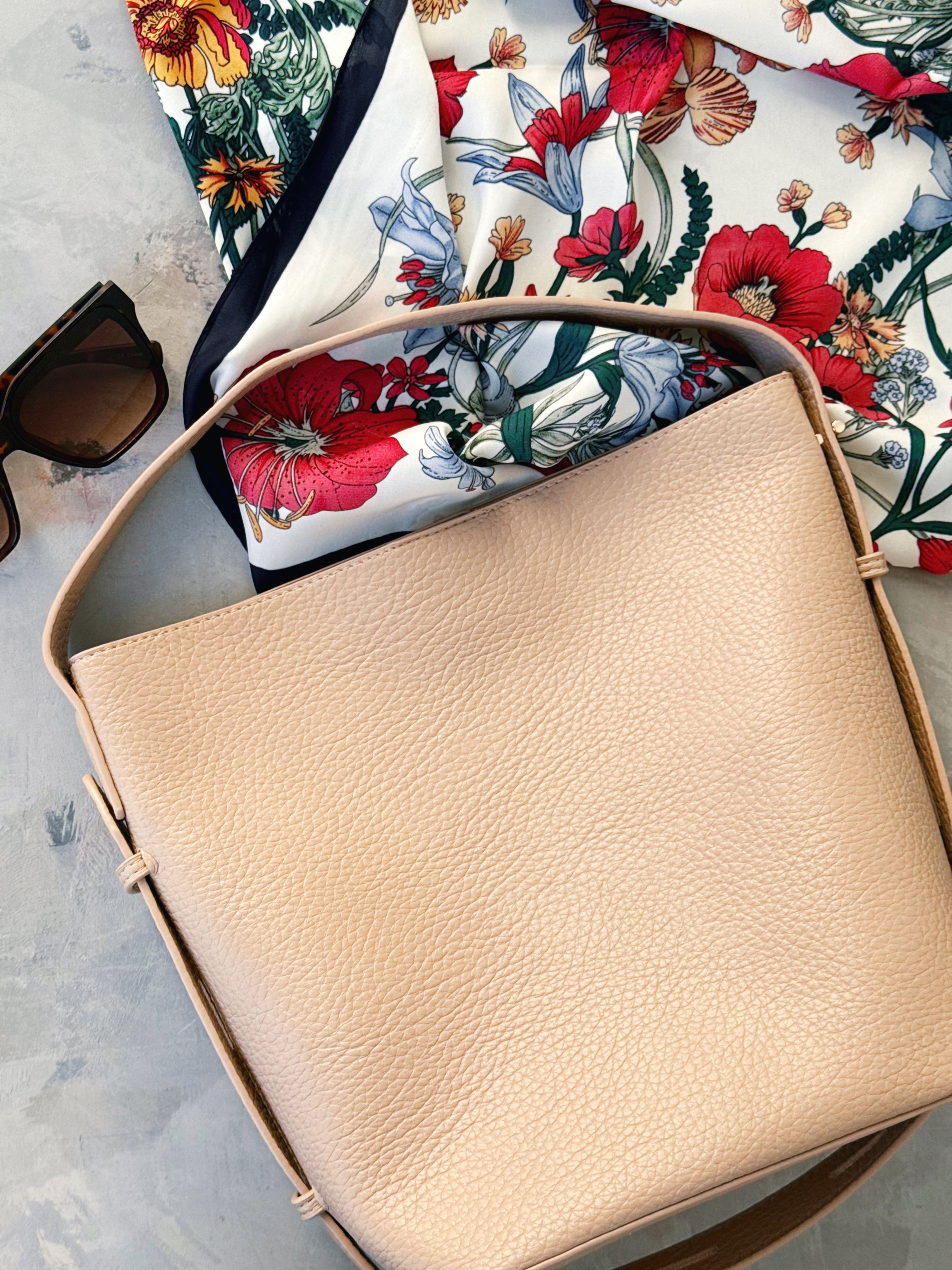 Soho Bucket Bag - BEIGE - willows clothing TOTE