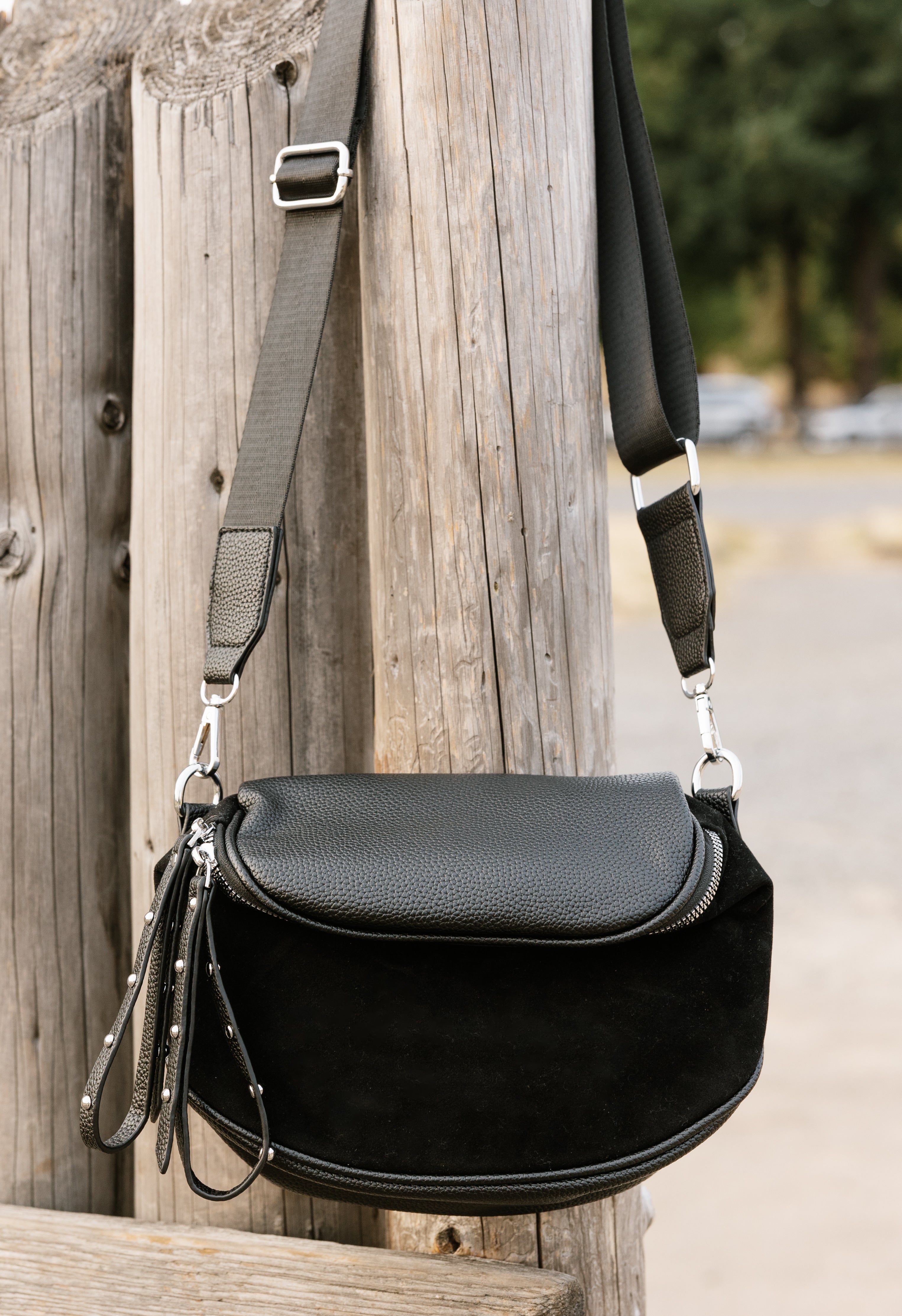 Sonata Crossbody - BLACK - willows clothing Crossbody