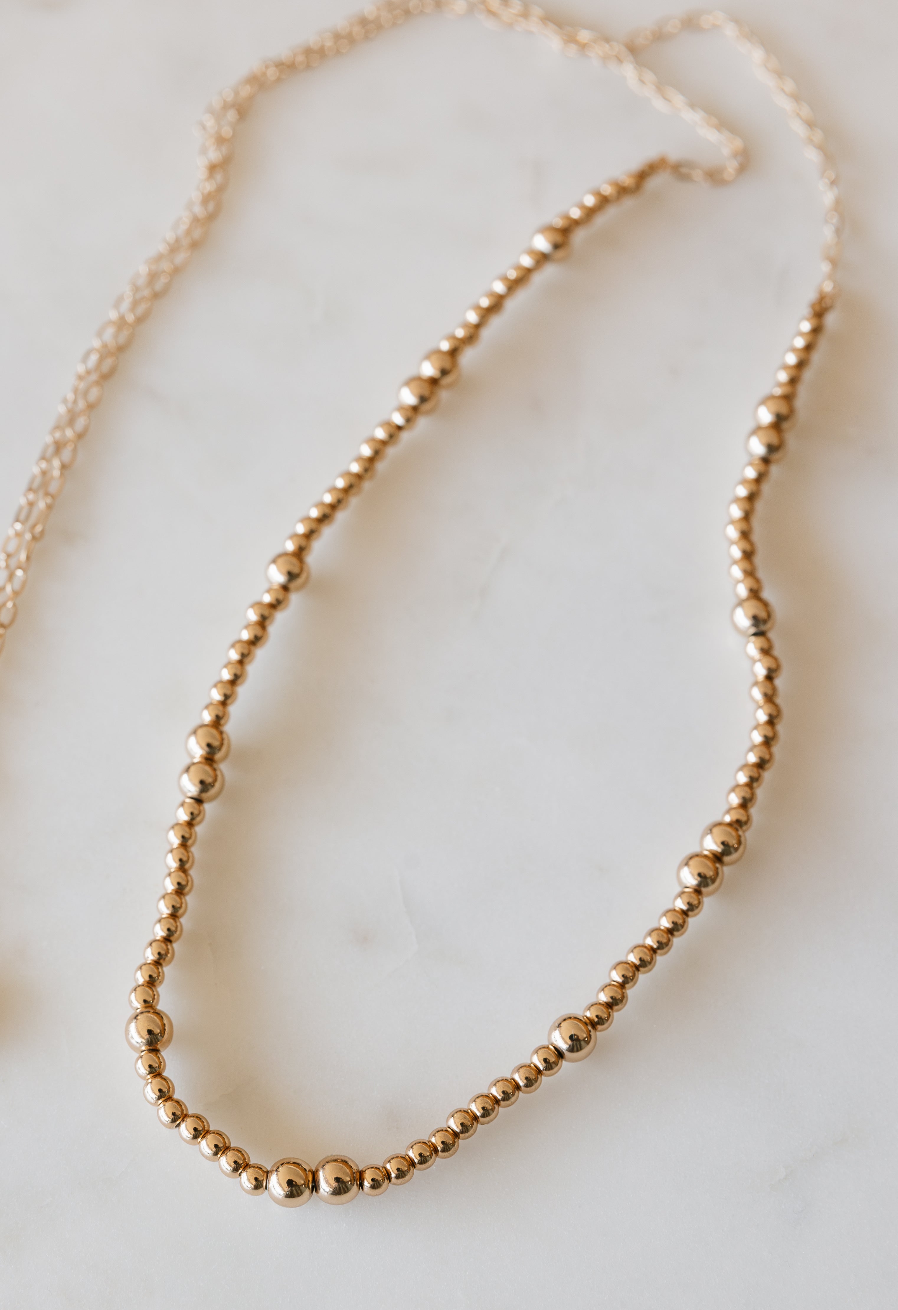 Sorrento Necklace - GOLD - willows clothing NECKLACE