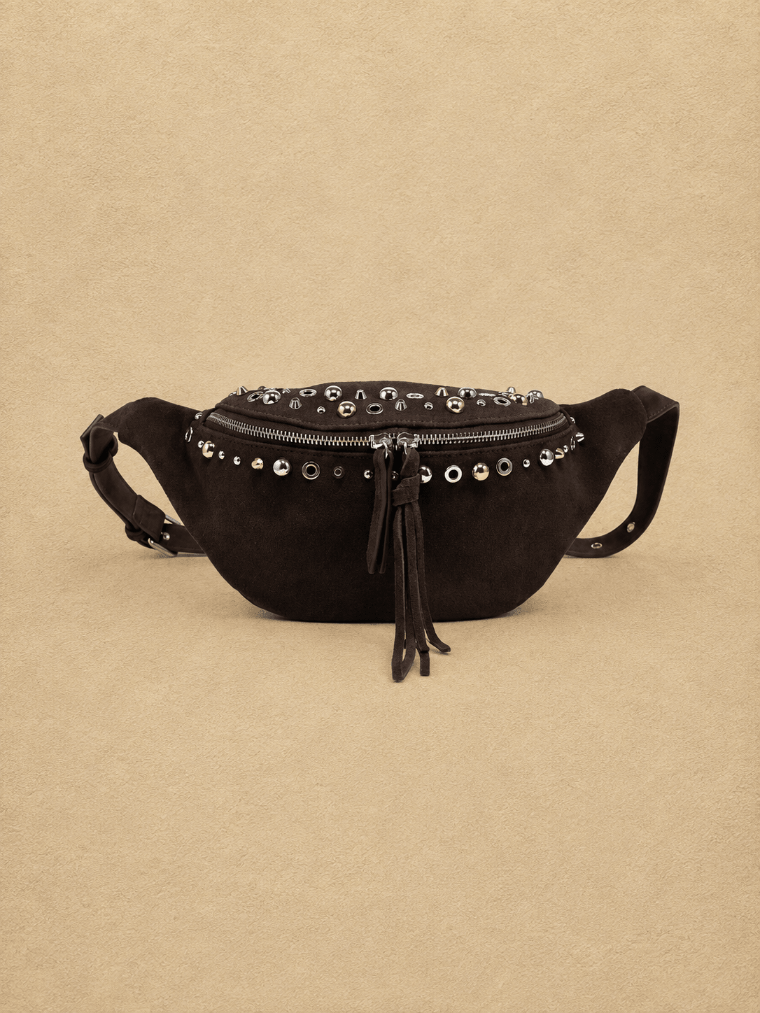 Star Belt Bag - CHOCOLATE - willows clothing Crossbody